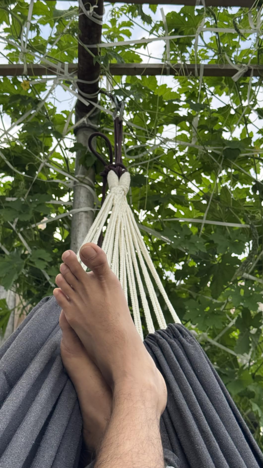 GOCAN Hammocks Double 2 Person Extra Large Fabric Size 220 x 150cm customer photo 2
