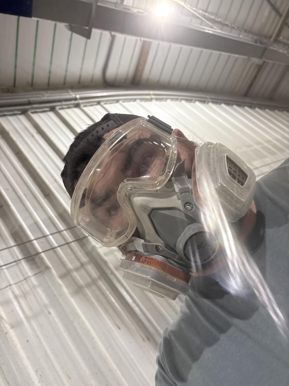 AirGearPro G-500 Reusable Respirator Mask with A1P2 Vapor & Dust Filters customer photo 2