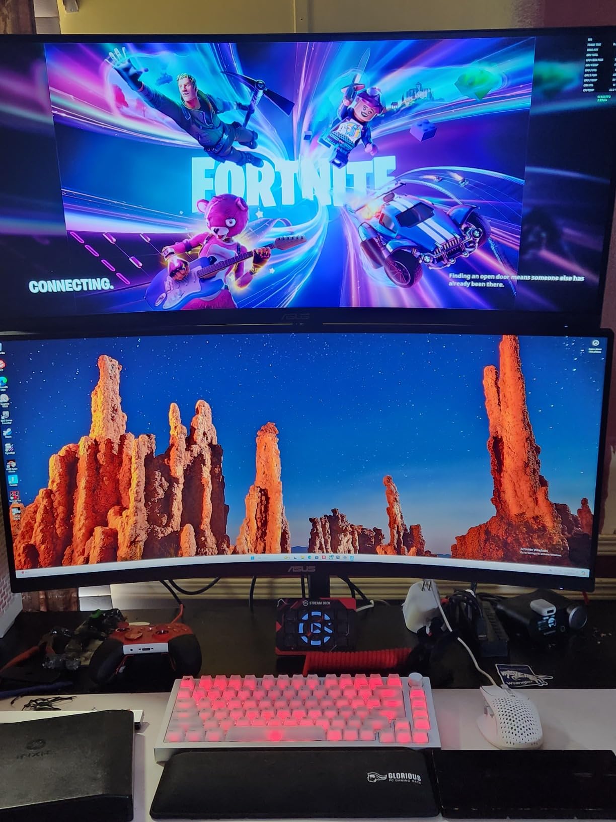 ASUS TUF Gaming VG34VQL1B 34 Inch 1440p 165Hz Ultrawide HDR Gaming Monitor customer photo 2