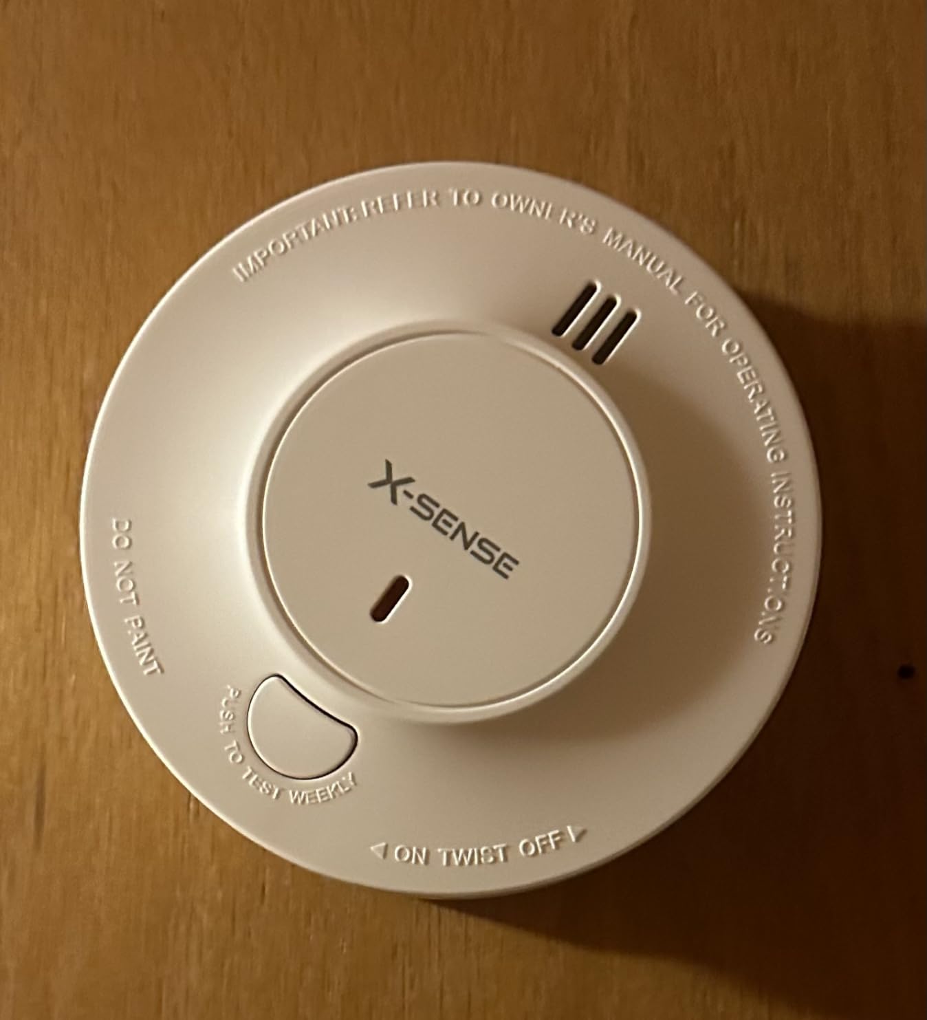 X-Sense Smoke Detector, 10-Year Battery, UL 217 Certified, SD2J0AX, 1-Pack customer photo 2