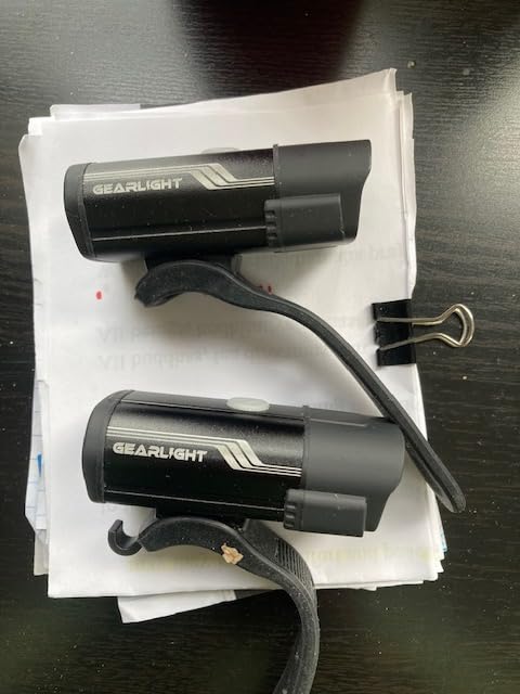 Bike Lights for Night Riding, USB Rechargeable Front and Back Lights, LED Bicycle Headlight and Tail Light Set, Water Resistant Bike Lights Rechargeable for Mountain Bikes, Kids Bike Light, MTB Light customer photo 2