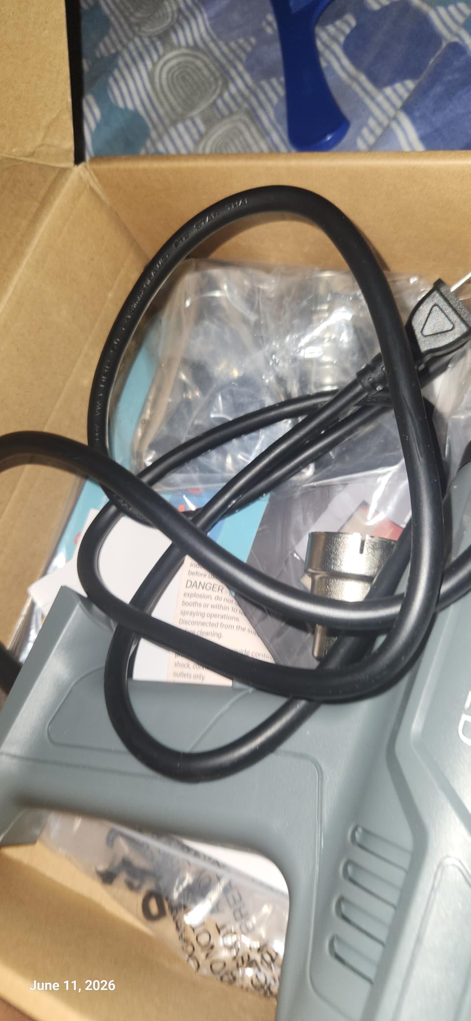 DIAFIELD 1850W Heat Gun with Dual Temperature Settings 572.0 °F & 1202 °F customer photo 2