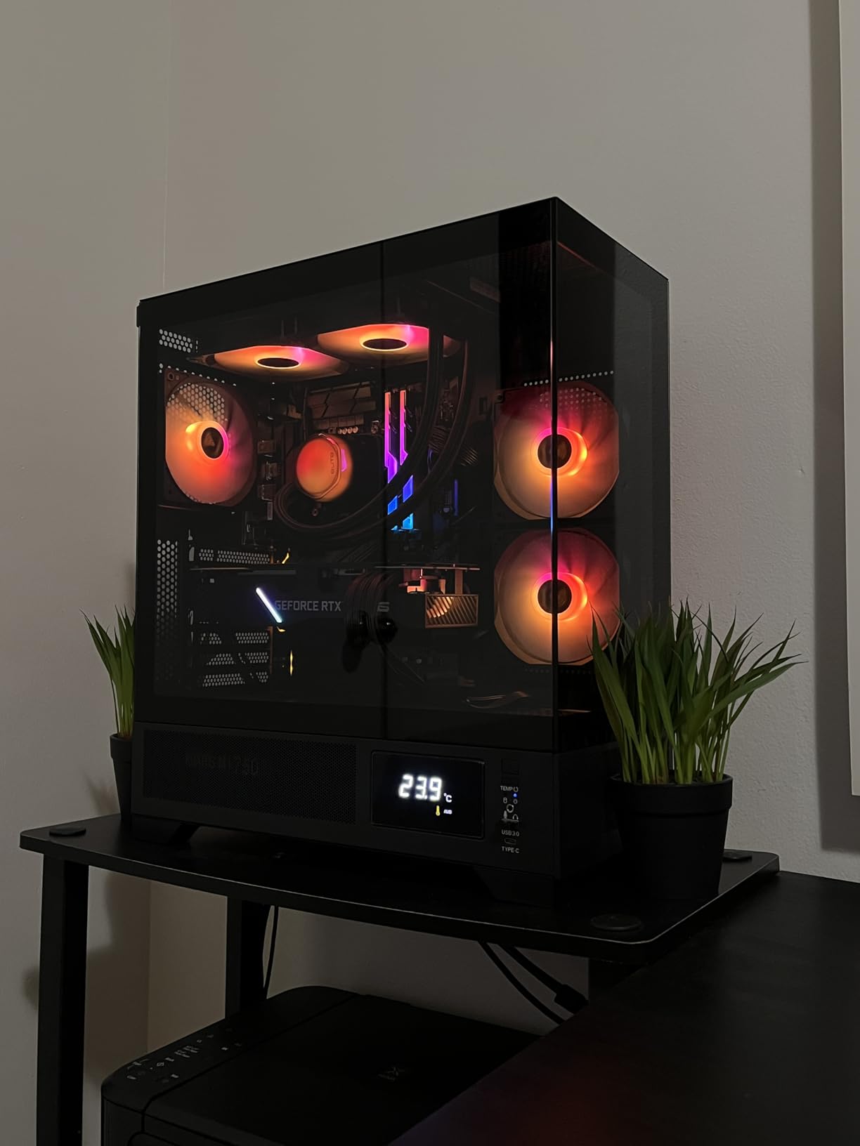 Cooler Master Elite Liquid 240 AIO Liquid CPU Cooler, ARGB customer photo 2
