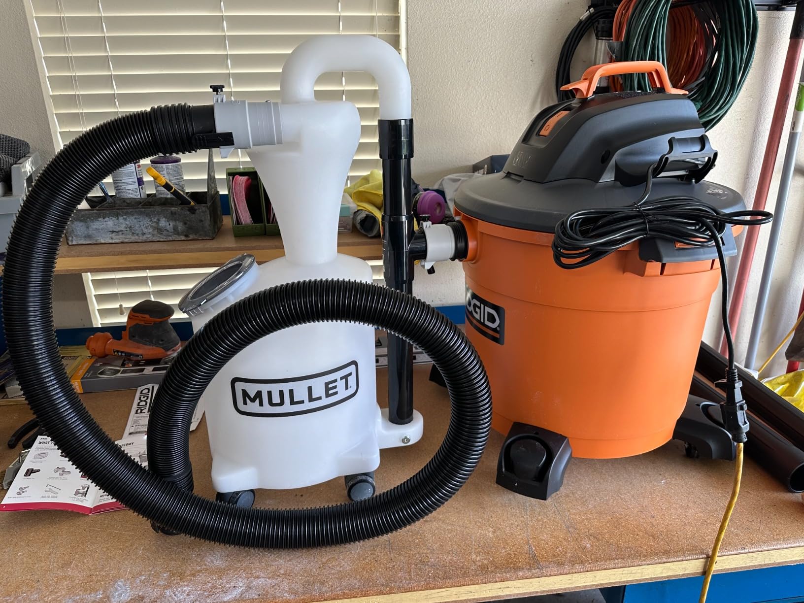Mullet Cyclone Dust Collector, High-Speed Separator for Shop Vac customer photo 1