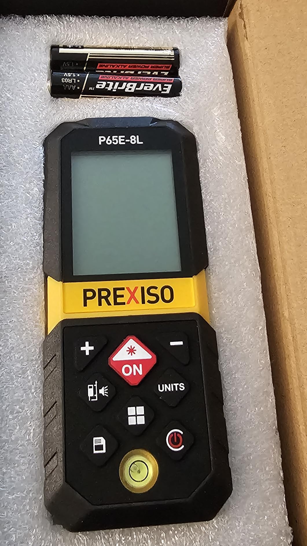PREXISO Laser Measure, 215Ft Laser Measurement Tool with Diagonal Measuring customer photo 1