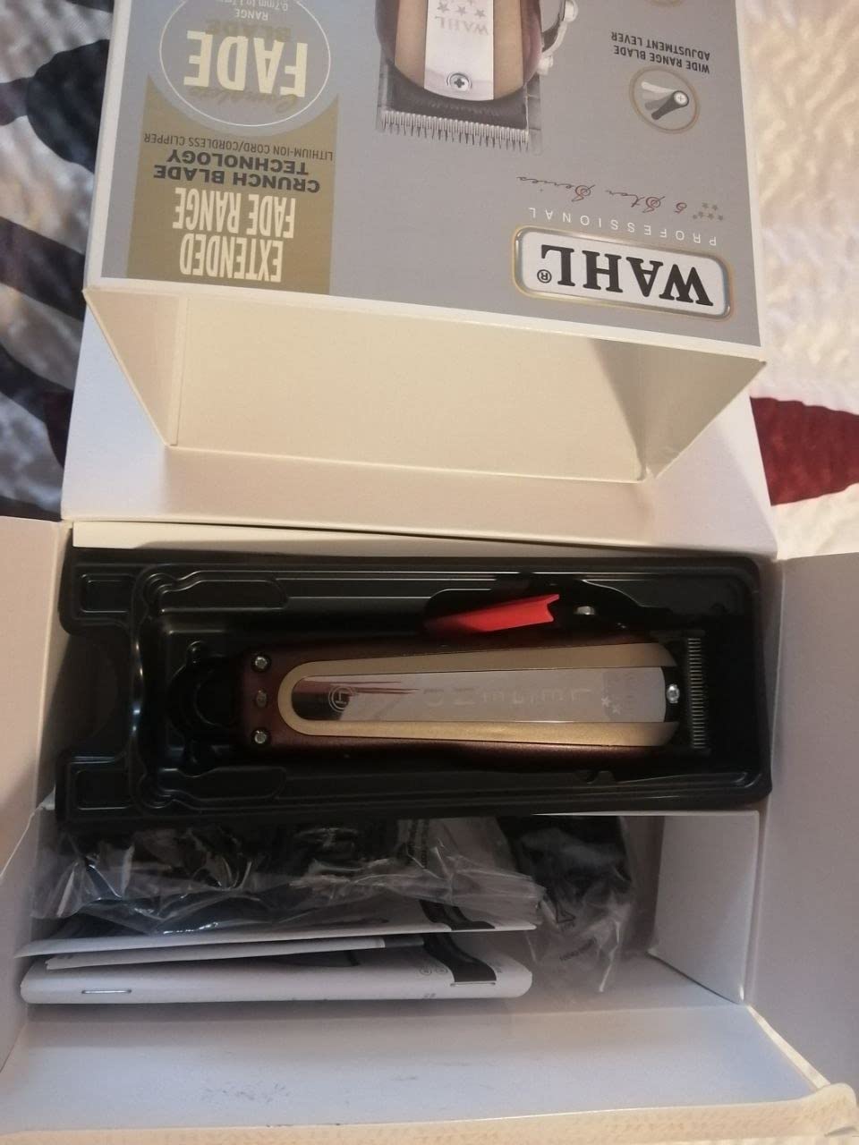 Wahl Professional 5 Star Cordless Legend Clipper, Lithium Ion, Model 8594 customer photo 2