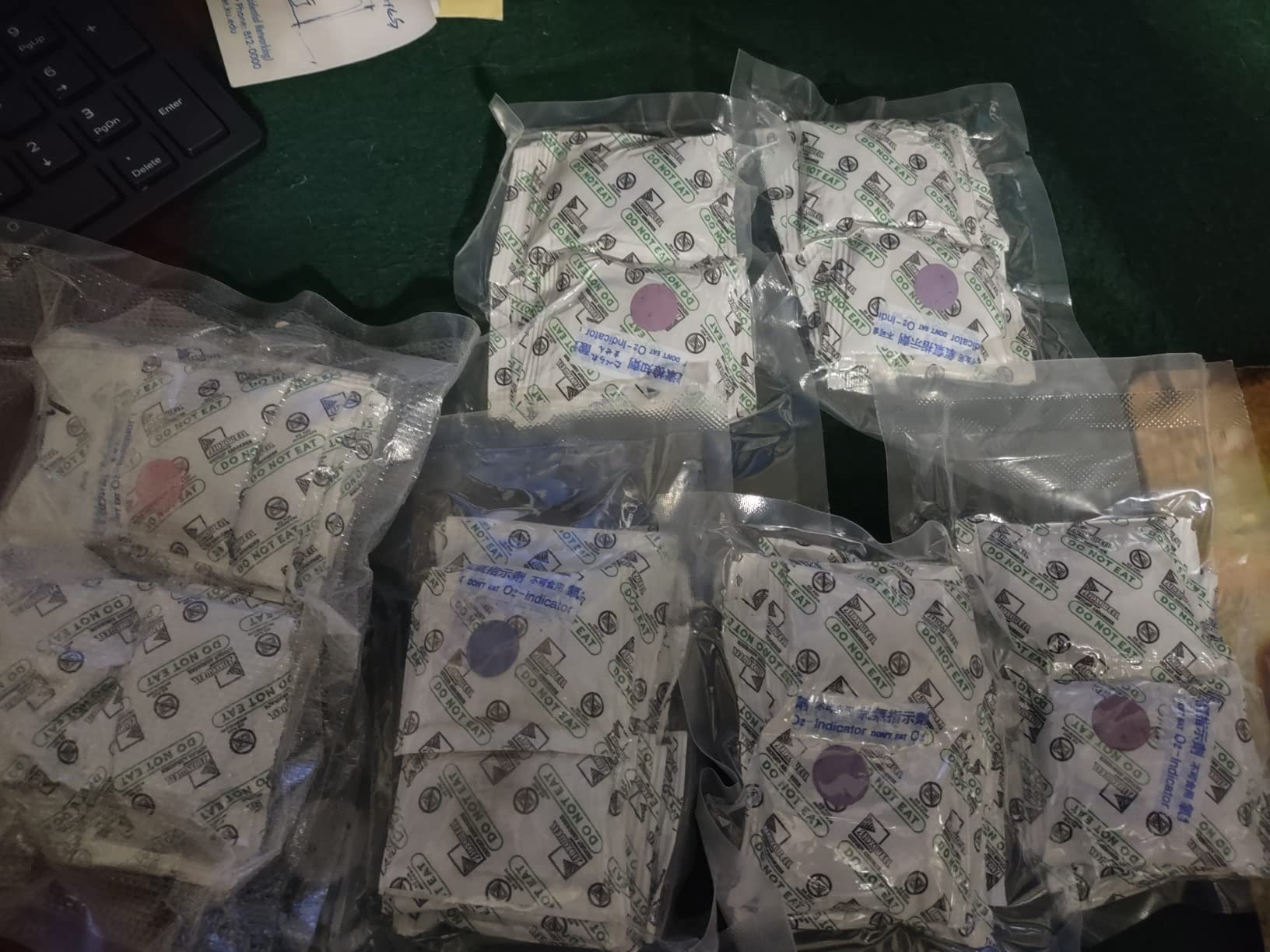 100pcs Mylar Bags for Food Storage 12 Mil Thick with 150x400cc Oxygen Absorbers & Labels, 3 Sizes (1 Gallon, 1 Quart, 1/2 Pint) - Stand-Up, Resealable & Heat Sealable for Long Term Food Storage customer photo 2