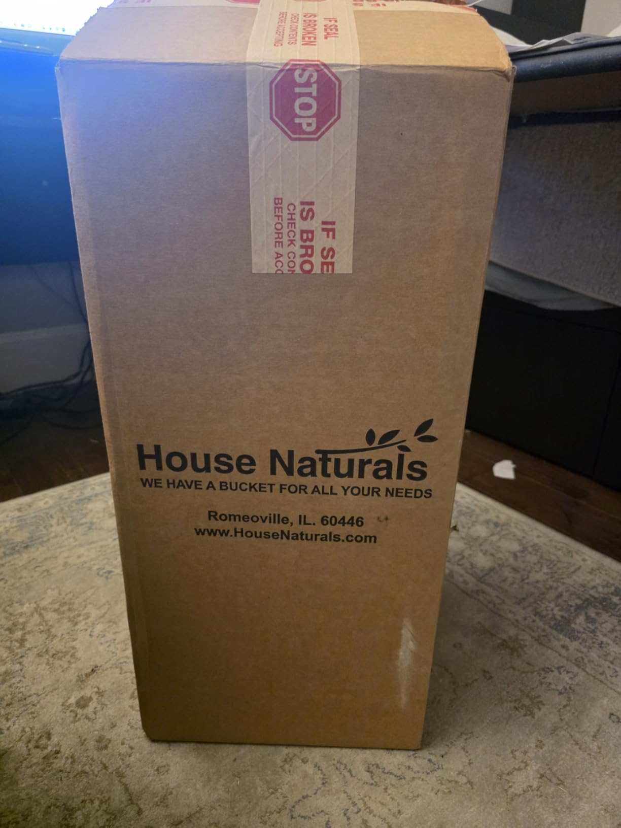 House Naturals 5 Gallon Plastic Bucket Pail Food Grade with Blue Screw on Lid(Pack of 3) Made in USA customer photo 2