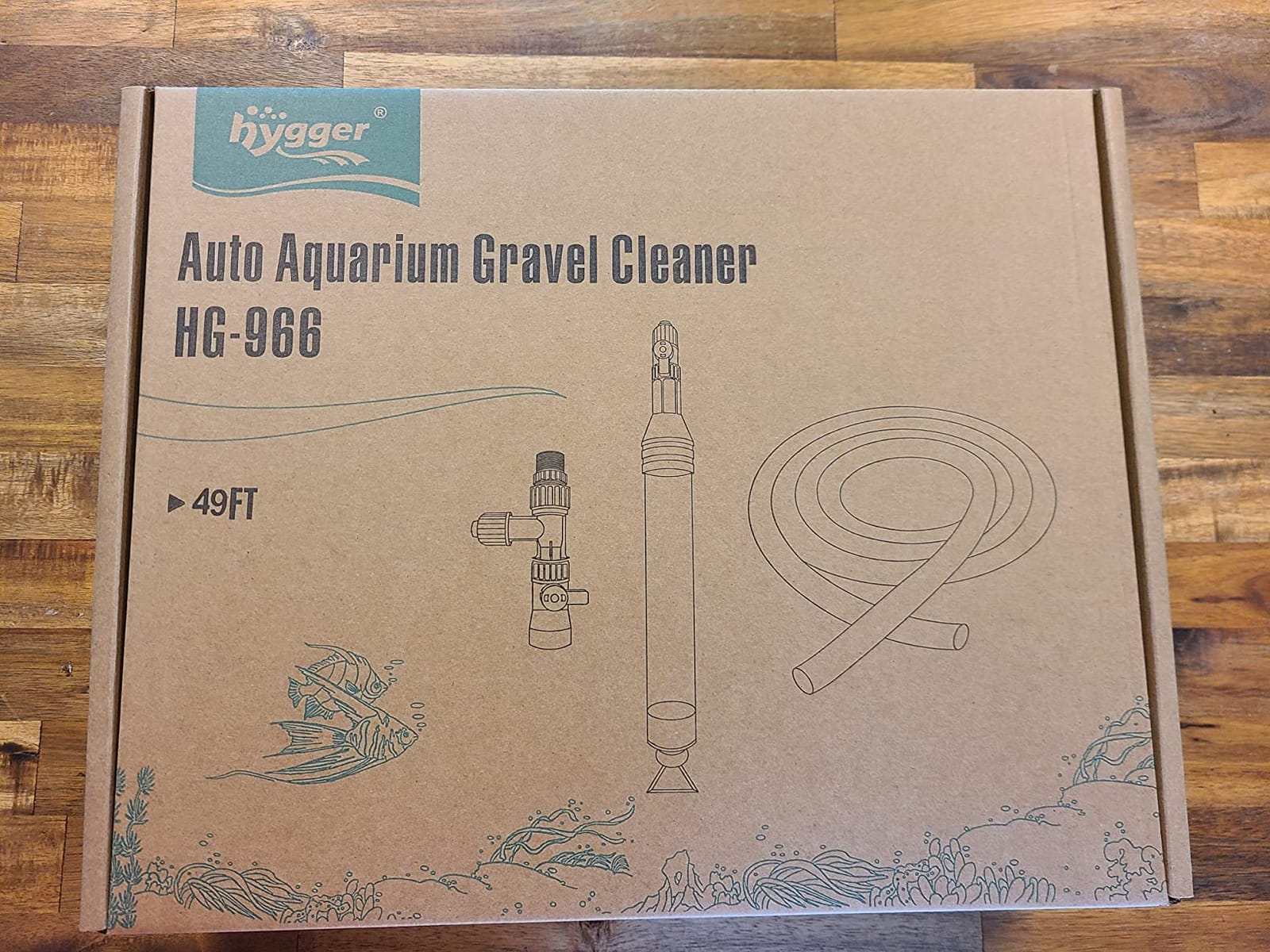 hygger Upgrade Aquarium Water Changer Kit, Semi-Automatic Fish Tank Gravel Cleaner, with 25 FT Water Hose, Flow Control Valve customer photo 1