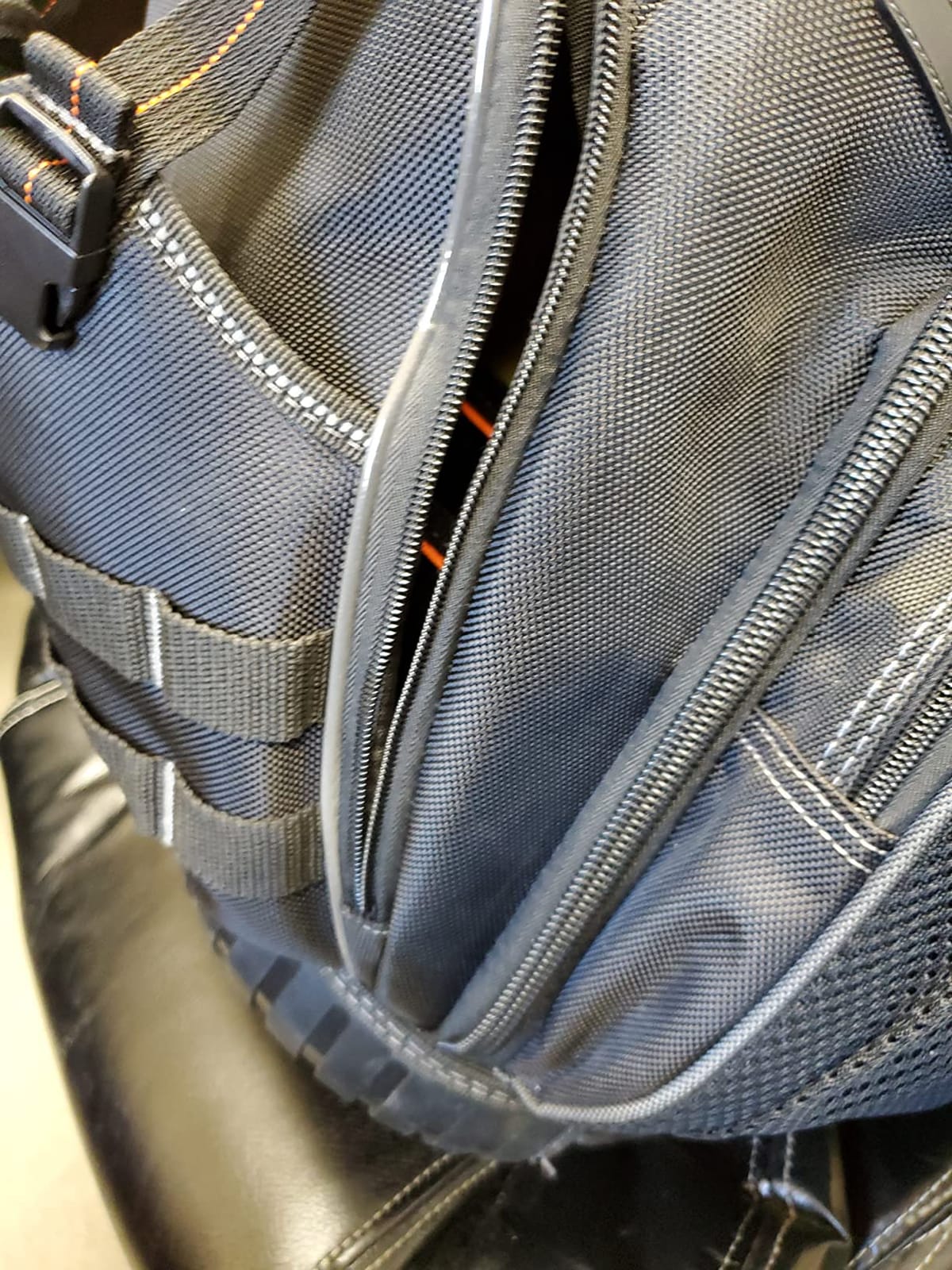 WELKINLAND 72Pockets Rolling Tool backpack, Tool Bag Backpack With Wheels customer photo 1