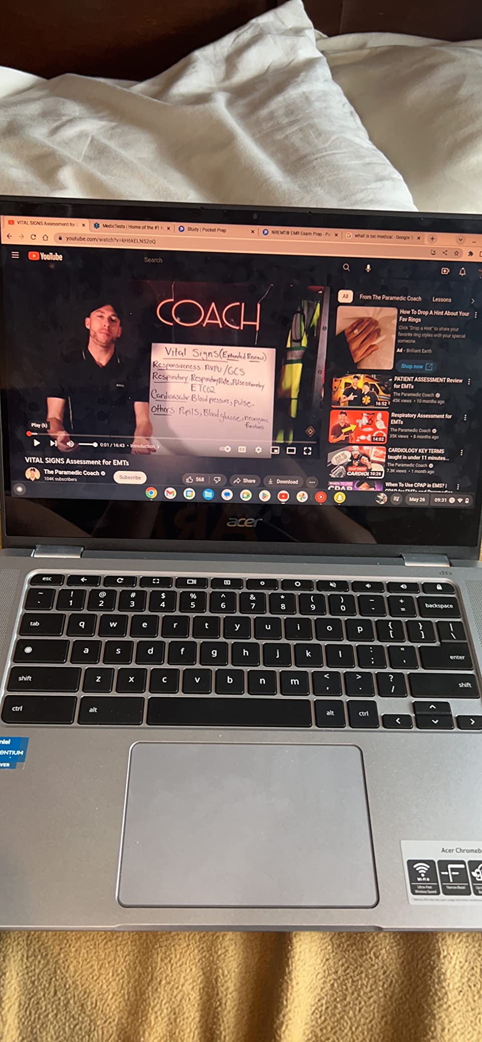 Acer Chromebook Spin 314 Convertible Laptop | Intel Pentium Silver N6000 | 14
