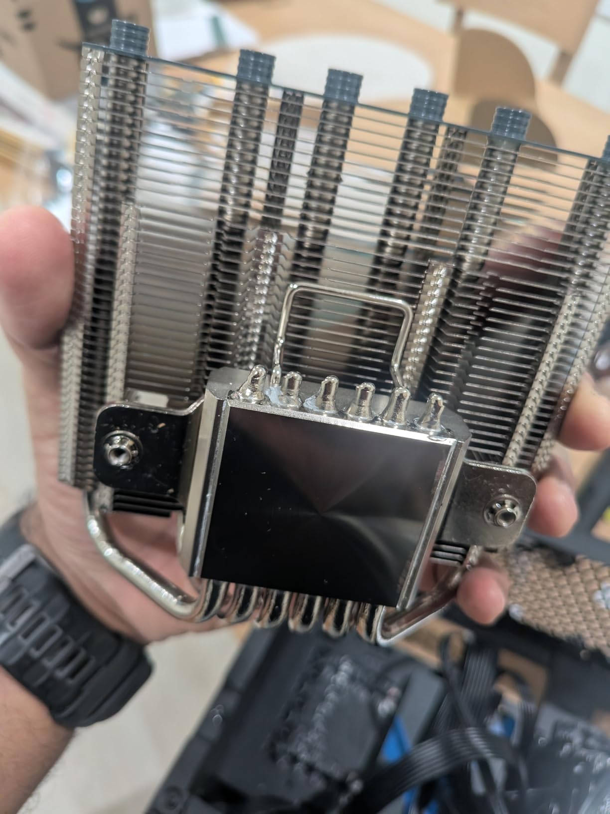 Thermalright AXP120-X67 Low Profile CPU Air Cooler with Quite 120mm TL-C12015 PWM Fan, 6 Heat Pipes, 67mm Height, for AMD AM4/Intel LGA 1700/1150/1151/1155/1851/1200/2011/2066 customer photo 1