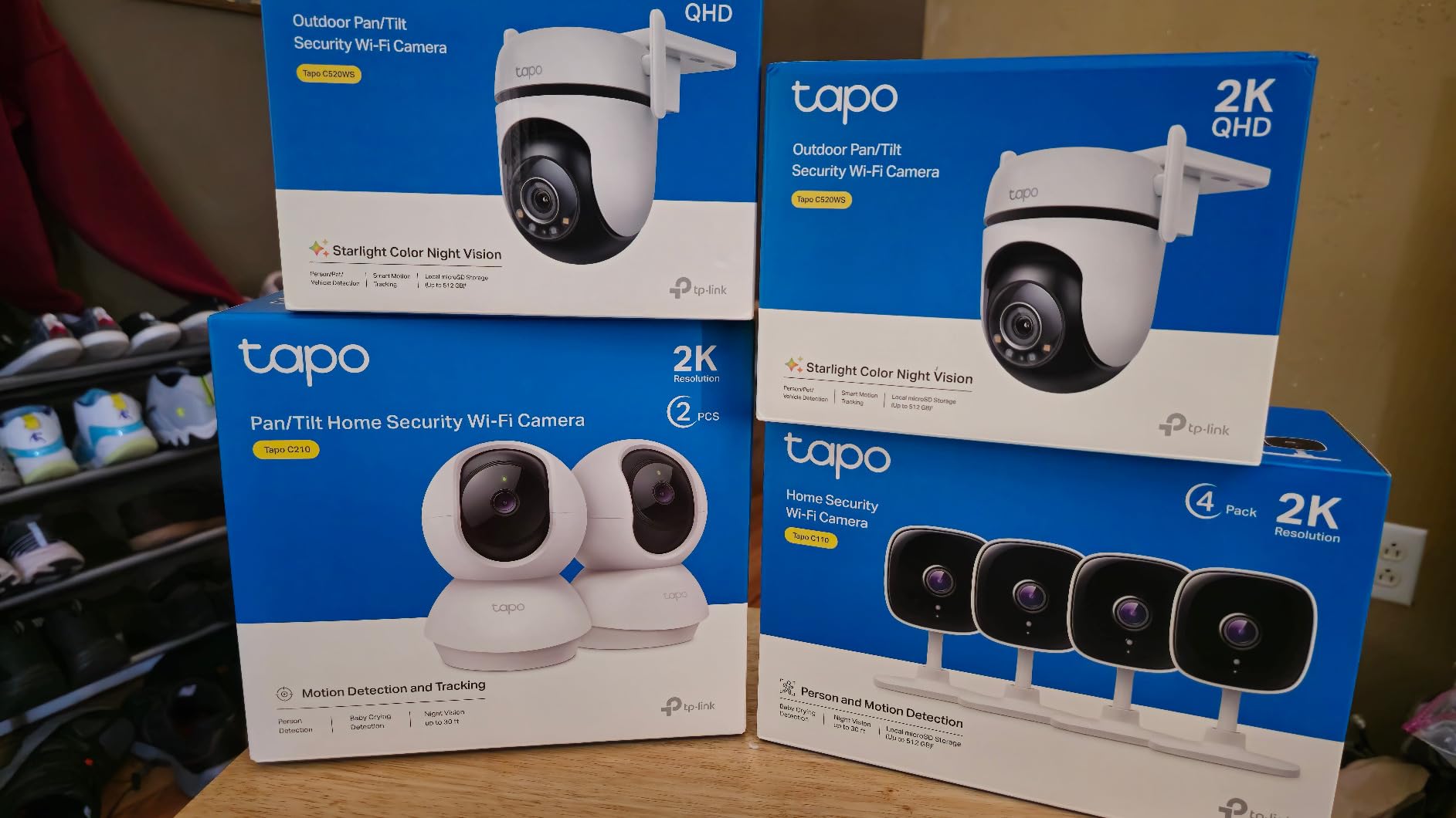 Tapo 2K Indoor Security Camera for Baby Monitor, Dog Camera w/Motion Detection, 2-Way Audio Siren, Night Vision, Cloud & SD Card Storage(Up to 512GB), Works w/Alexa & Google Assistant C110 customer photo 2