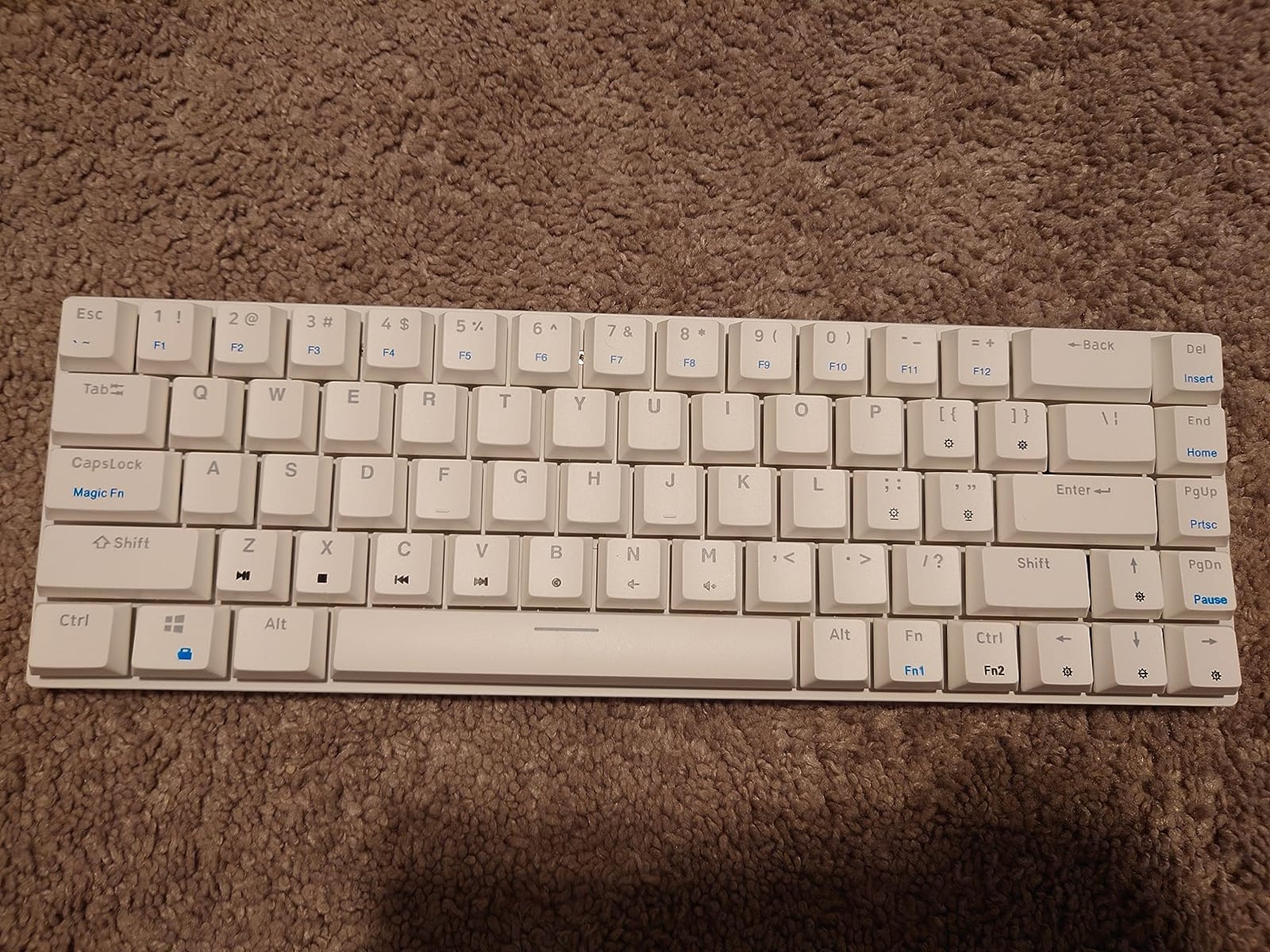 Ranked G65 Guardian 65% | Full Aluminum Frame | Ultra Slim Hot Swappable Mechanical Gaming Keyboard | 68 Keys Multi Color RGB LED Backlit for PC/Mac Gamer (Black, Gateron Low Profile Red) customer photo 2