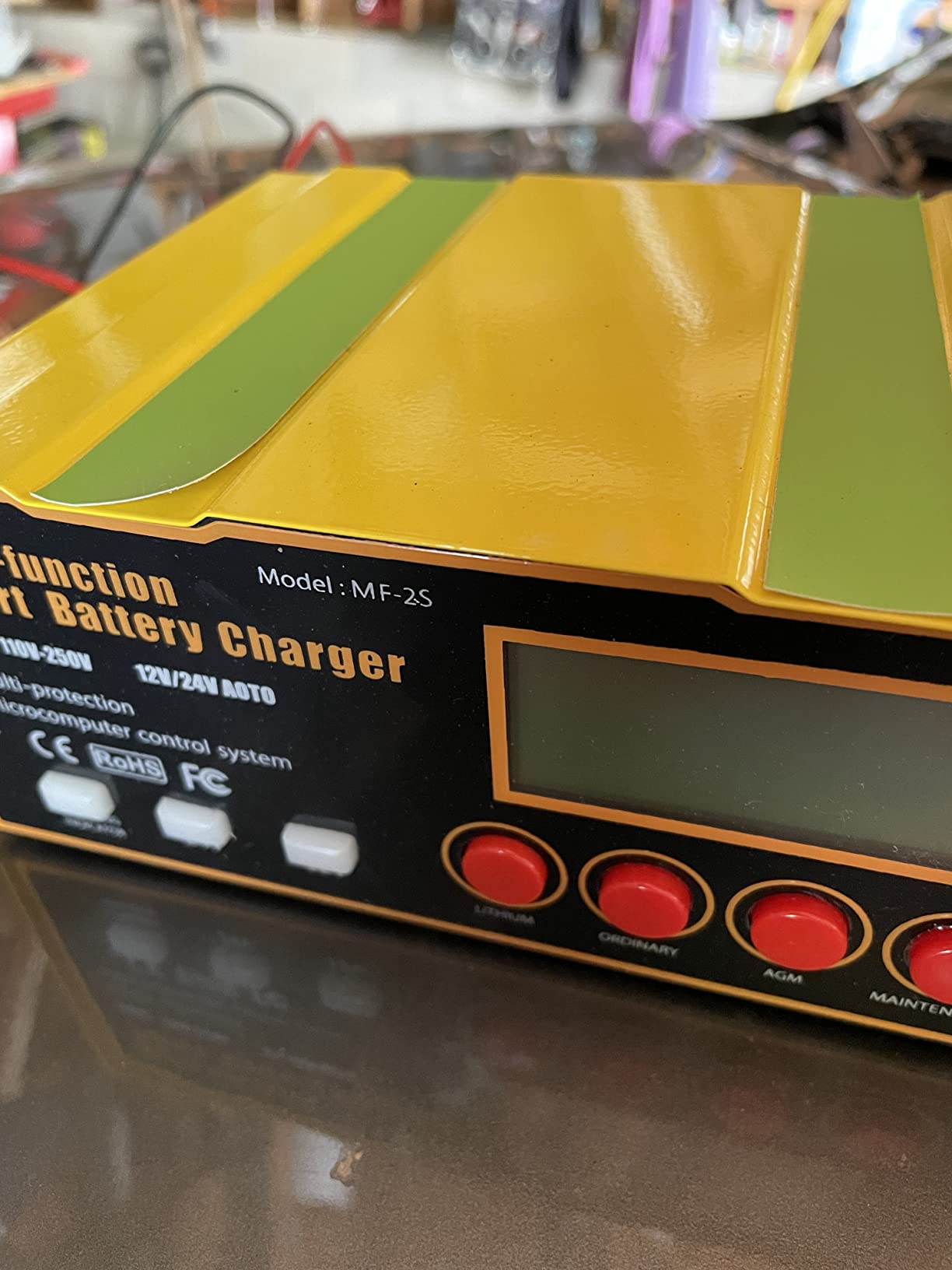 12-Amp Smart Battery Charger,Lithium,Lead-Acid(AGM/Gel/SLA) Pulse Repair Car Battery Charger,Trickle Charger,Maintainer/Deep Cycle Charger,12V/10A | 24V/7.5A for Automotive,Boat,Motorcycle,Lawn Mower customer photo 2