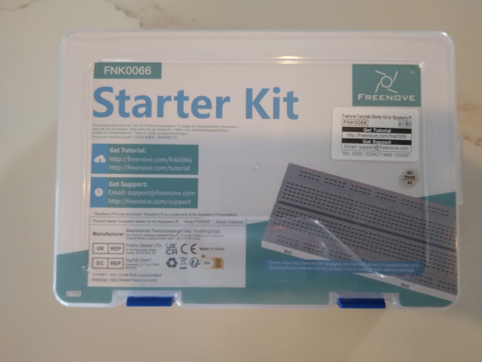 Freenove Complete Starter Kit for Raspberry Pi 5 4 Zero 2 W (NOT Included) customer photo 2