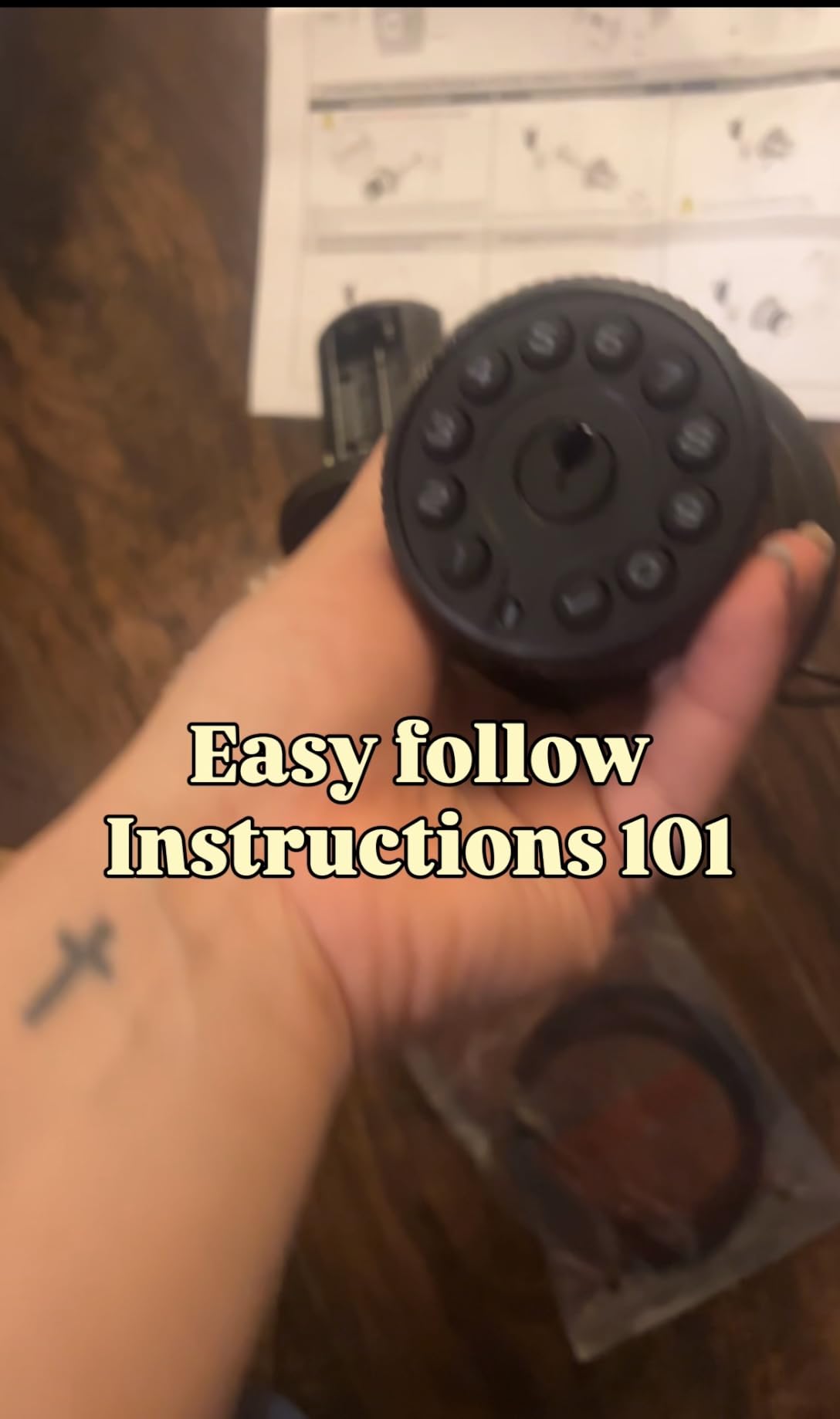 iulock Keypad & Key Smart Door Lock, 50 User Codes, Waterproof, Auto Lock - Matte Black customer photo 1