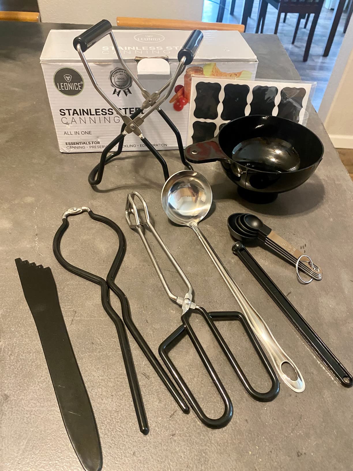 LEONICE Canning Supplies,Home Canning Starter kit for Beginner Full Set customer photo 1