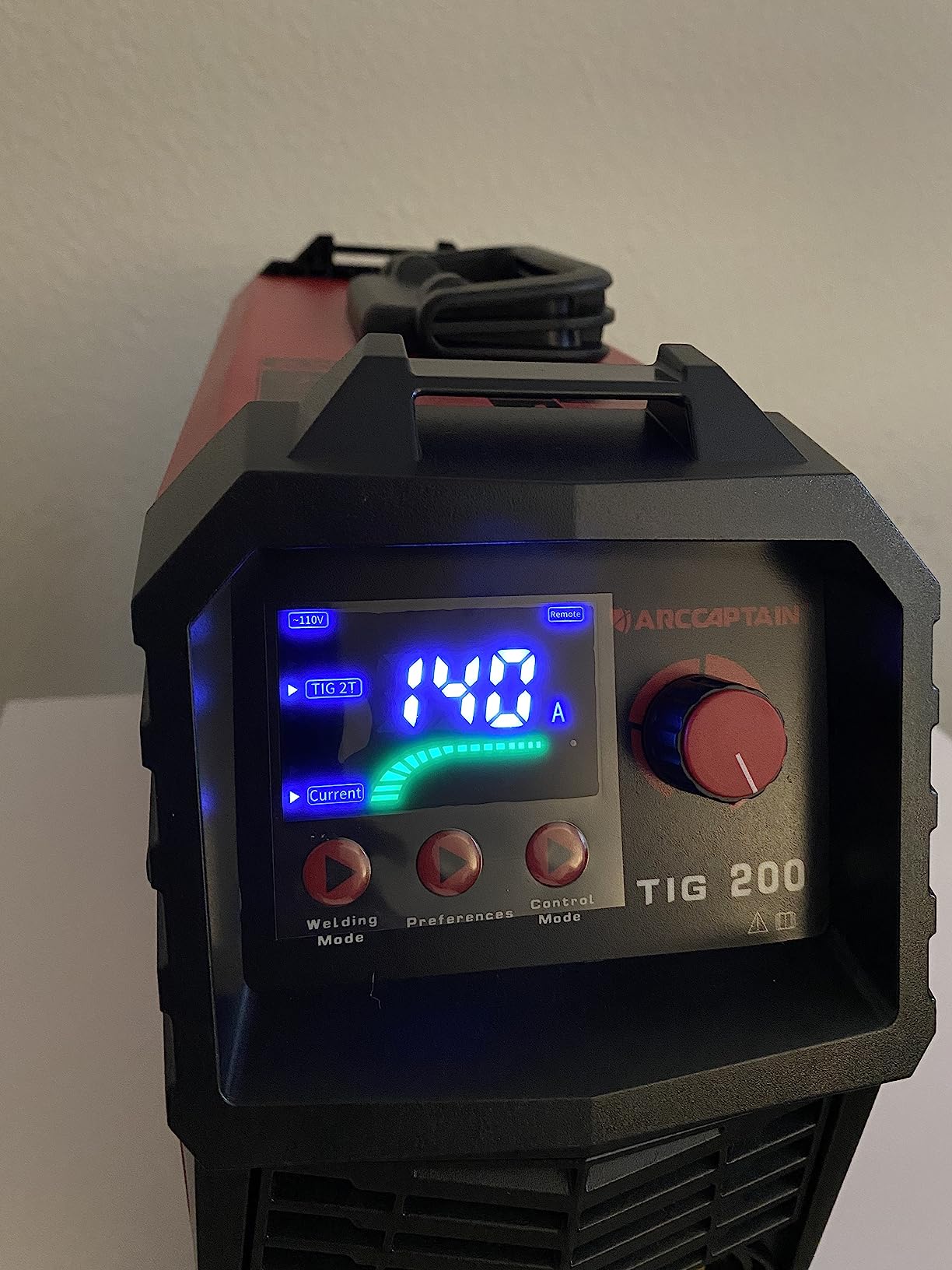 ARCCAPTAIN 200A TIG Welder, 110V/220V TIG/Stick 2 IN 1 Welding Machine customer photo 1