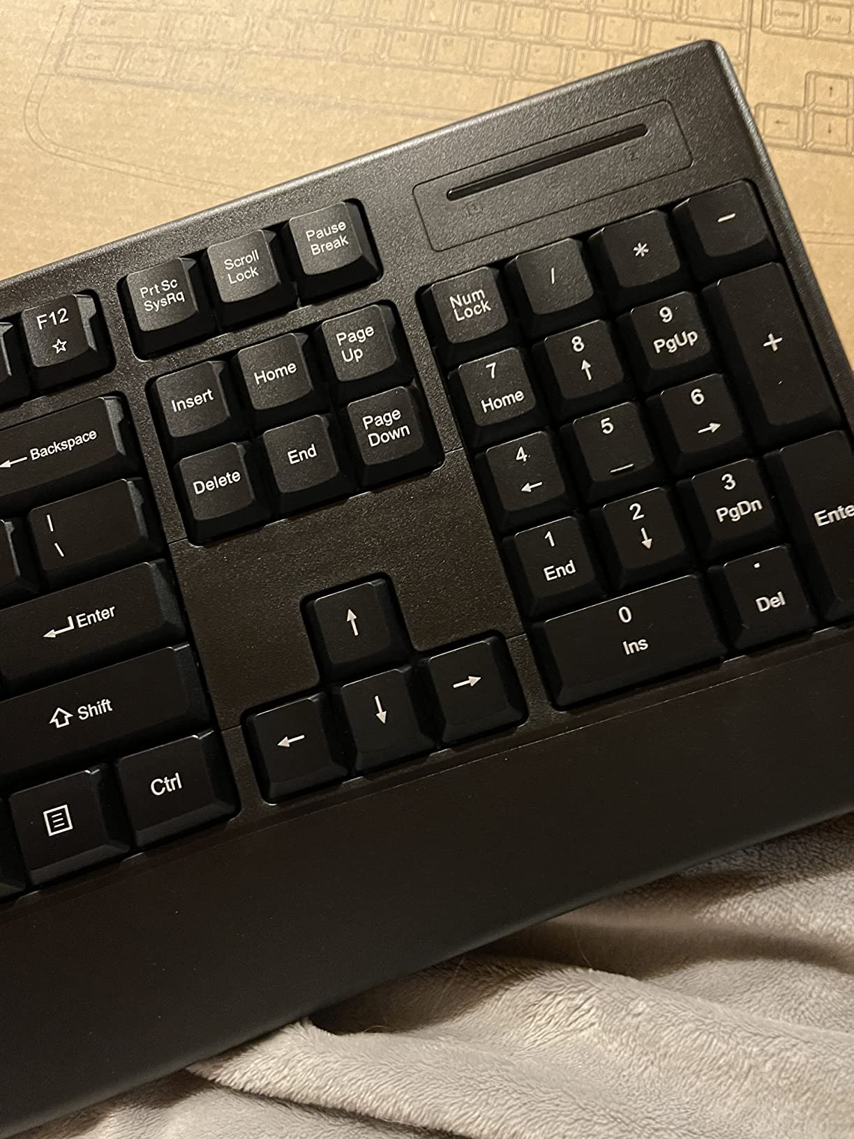 EDJO Wired Keyboard and Mouse Combo,Ergonomic with Palm Rest,Full Size customer photo 2