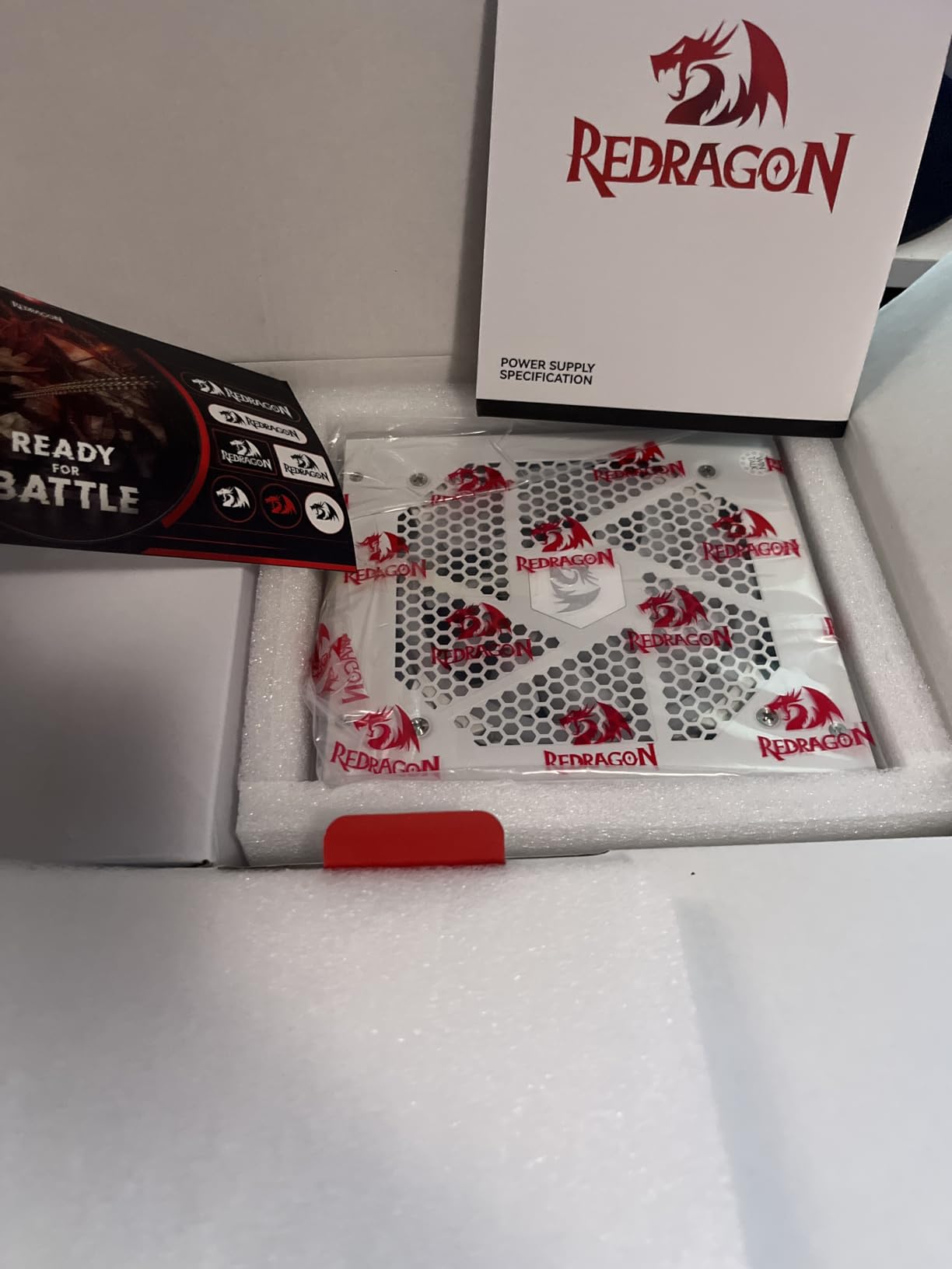 Redragon RGPS-850W 850 Watt 80+ Gold Fully Modular PSU, ATX 3.1 & PCIe 5.1 customer photo 1