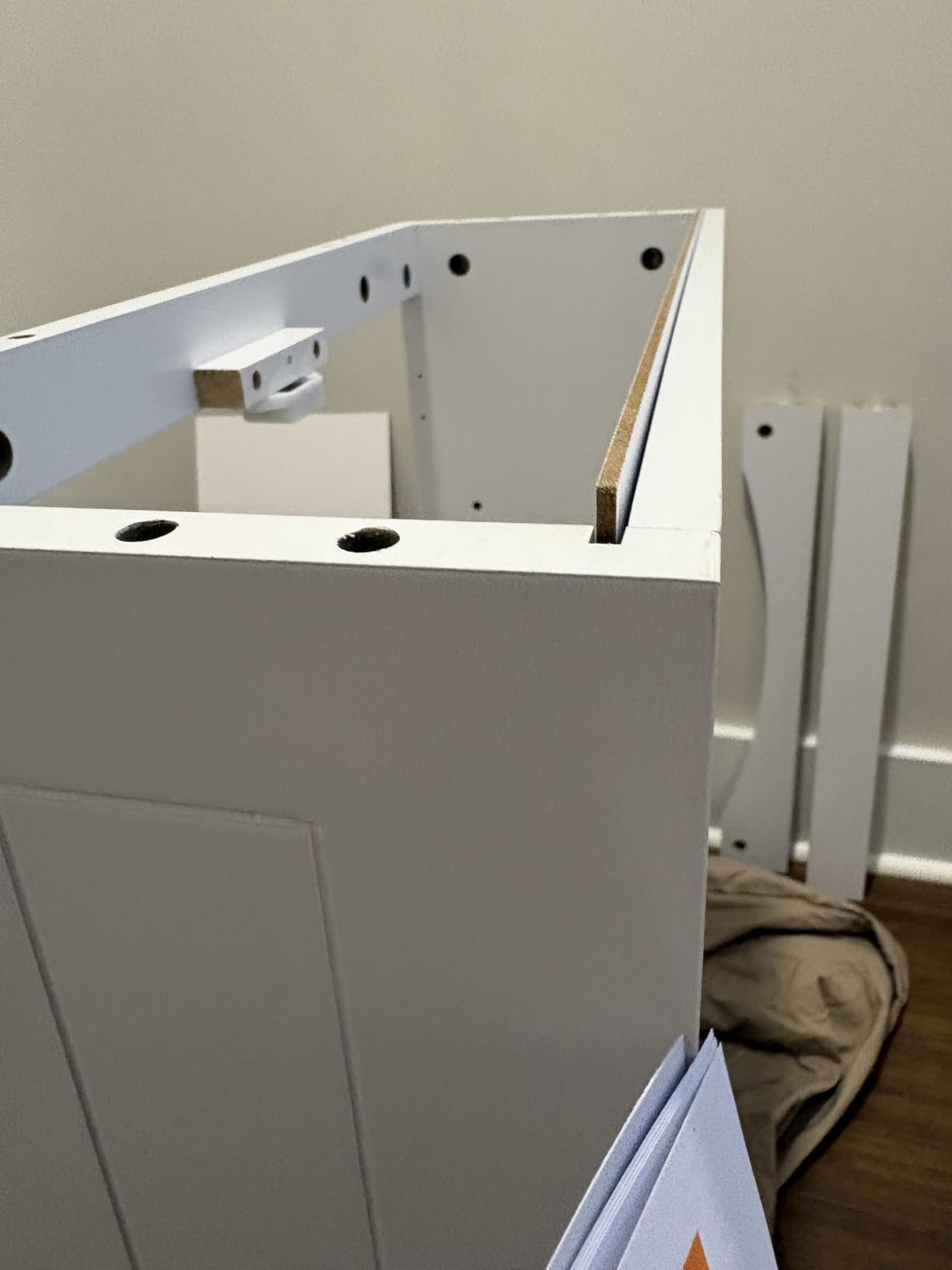 Gizoon Over the Toilet Storage Cabinet with Adjustable Shelf, White customer photo 1
