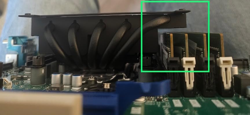 ID-COOLING IS-55 Black 57mm Low Profile CPU Cooler, 5 Heatpipes customer photo 2
