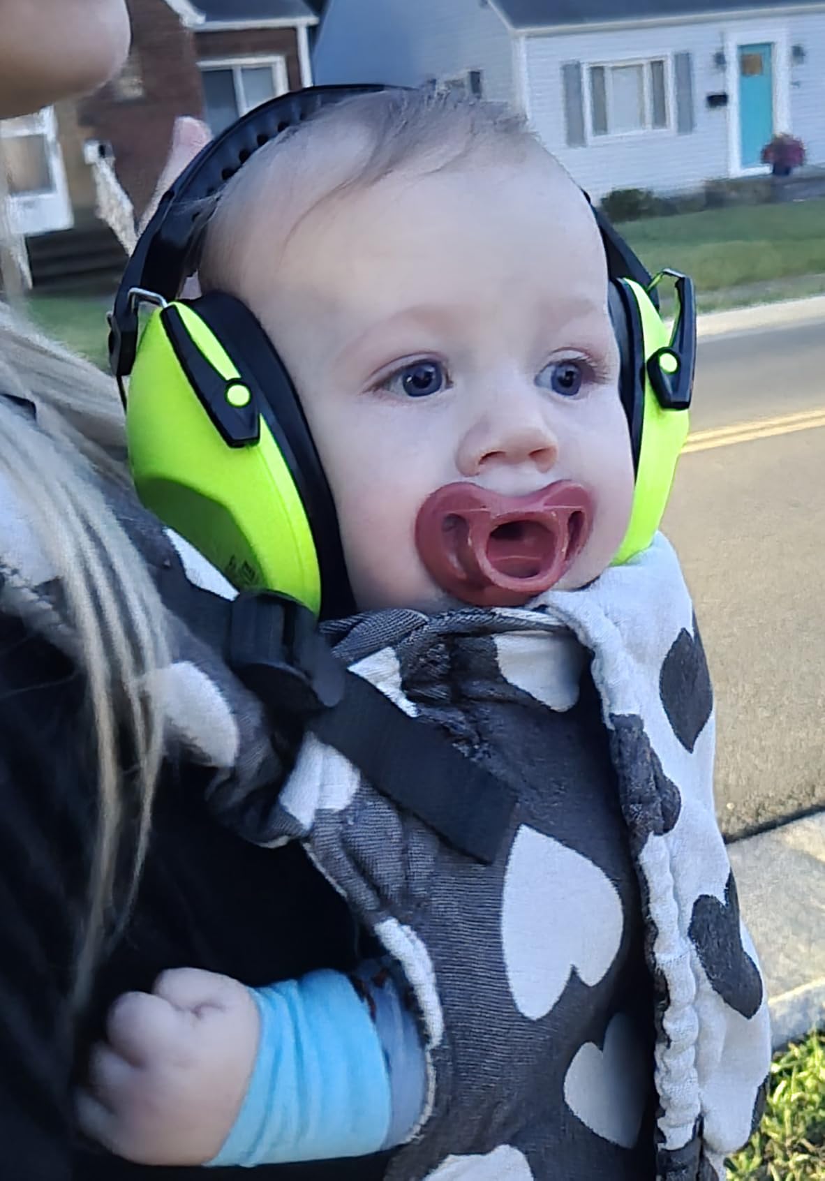 Dr.meter Noise Cancelling Headphones for Adults Kids Ear Protection Mowing customer photo 2