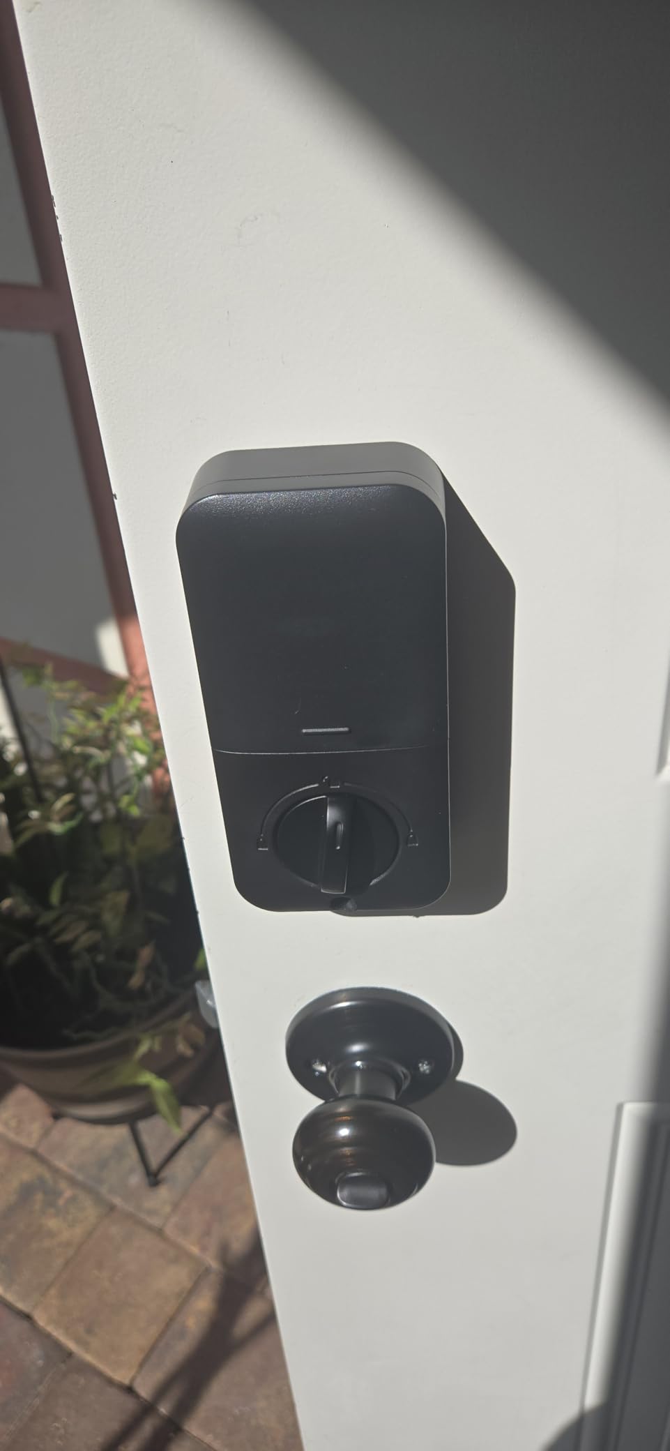 Veise KS02A Fingerprint Door Lock, Keypad Deadbolt, Matte Black customer photo 2