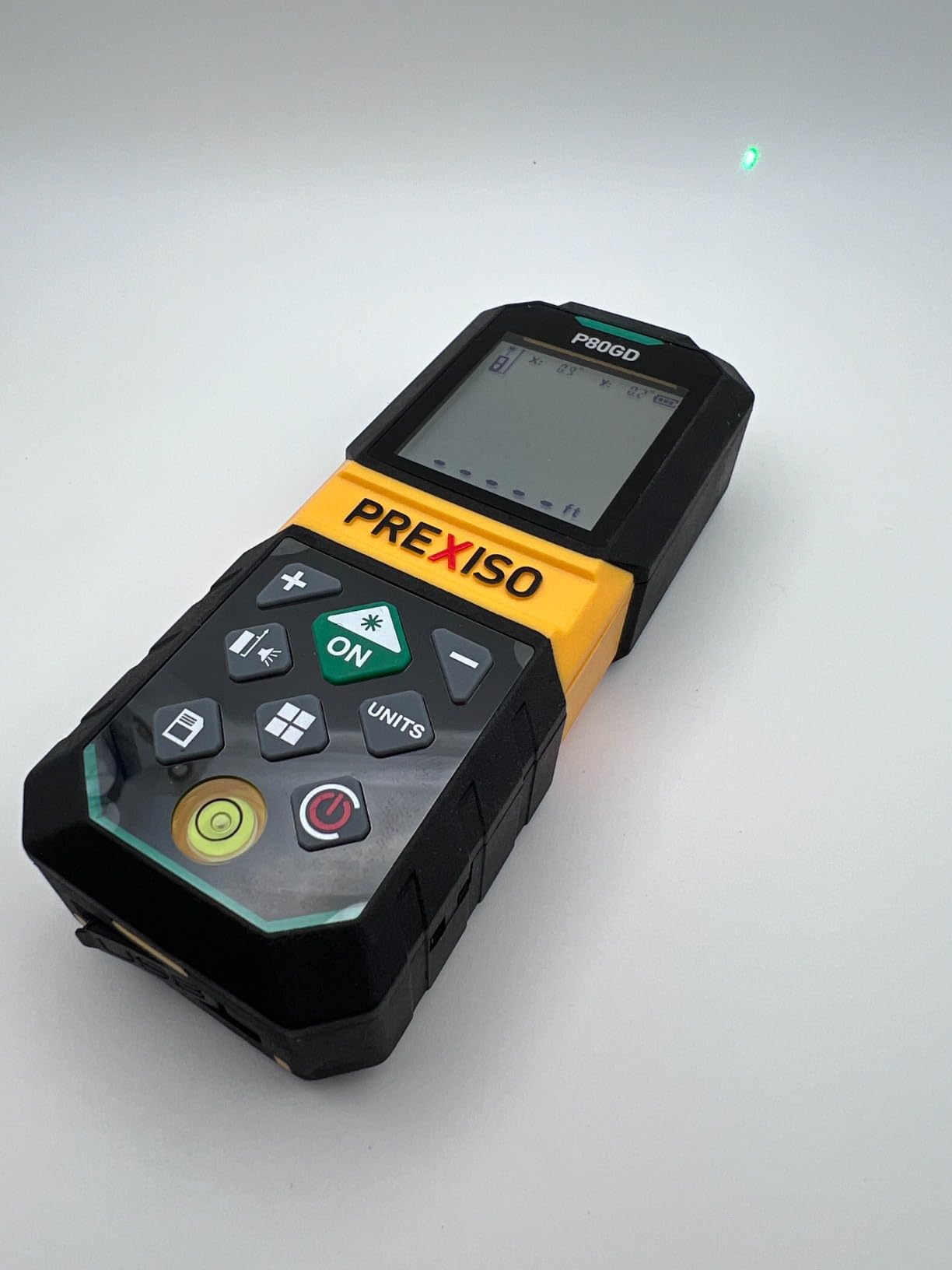 PREXISO Laser Measuring Tool Rechargeable, 265Ft Green Laser Distance Meter customer photo 1