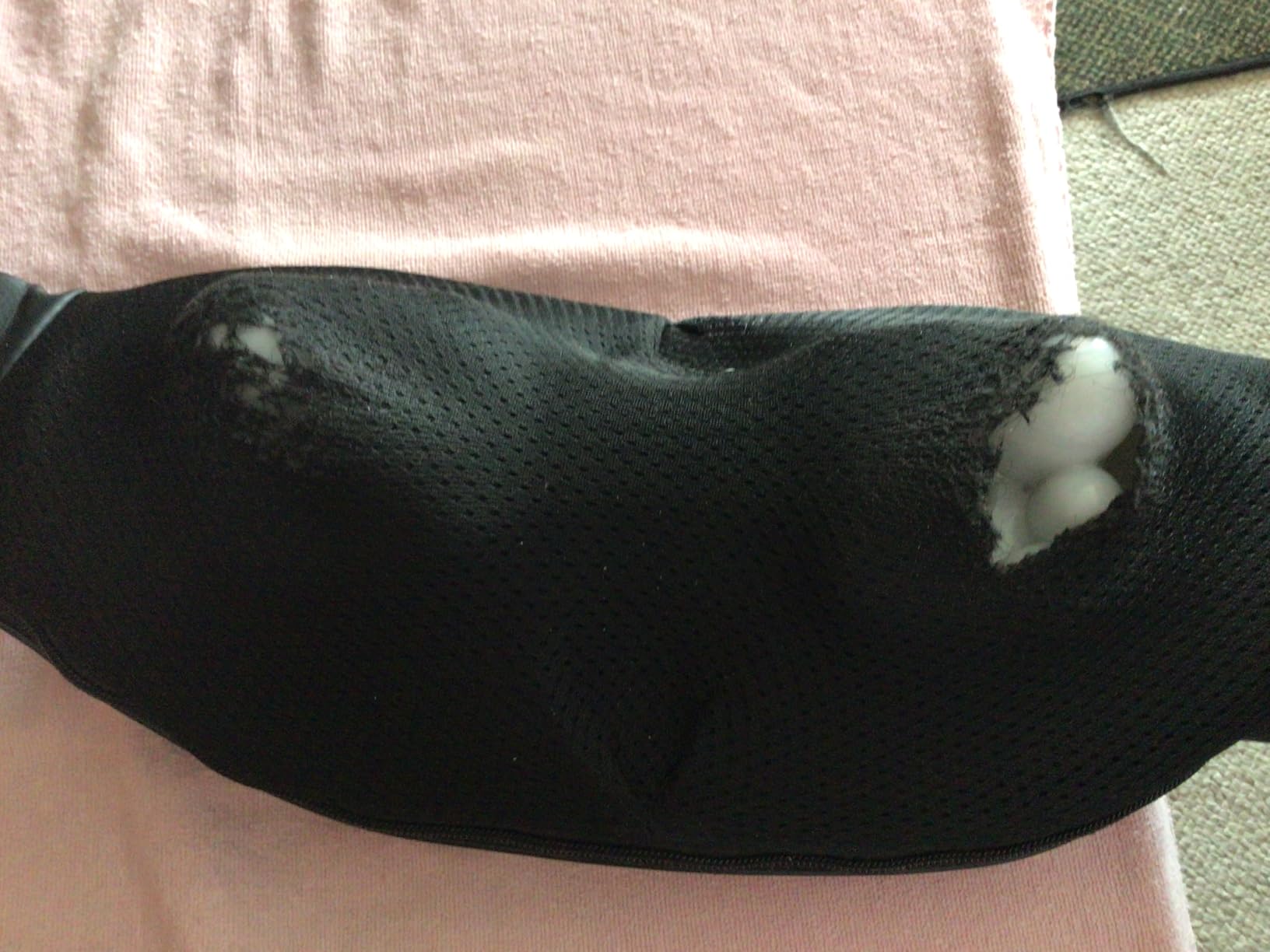AERLANG Shiatsu Back and Neck Massager, Back Massager Deep Tissue Kneading Neck and Shoulder Massage with Heat, Electric Massage Pillow Fathers Day Gift Ideas from Daughter Son(NOT Cordless) customer photo 1