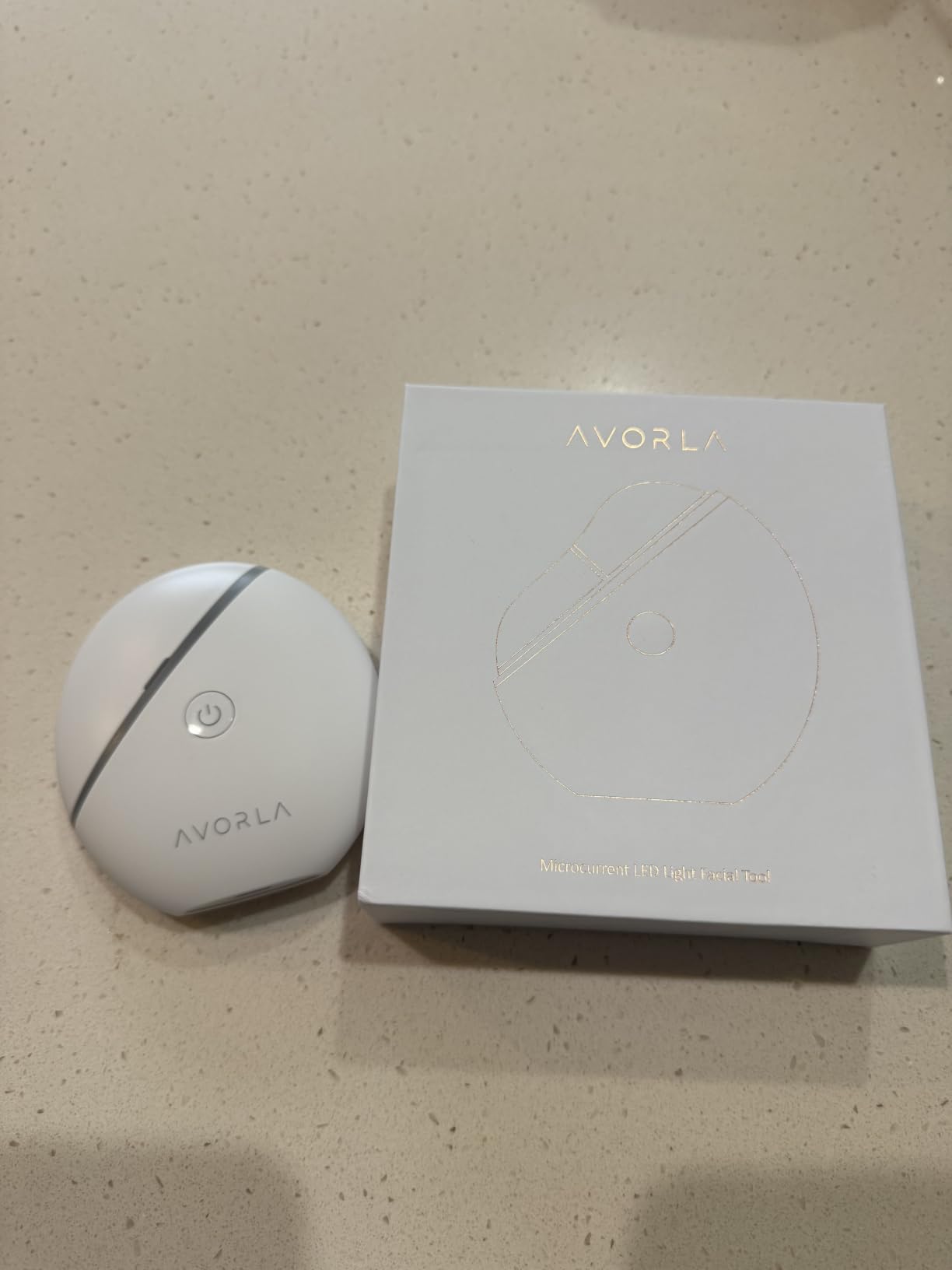 AVORLA LED Gua Sha Facial Tool with Heat and Microcurrent, Skin Toning Device, Skin Light Therapy Anti-Aging/Anti-Wrinkles,face Lift, Eye/face Puffiness, Skin Firm customer photo 1