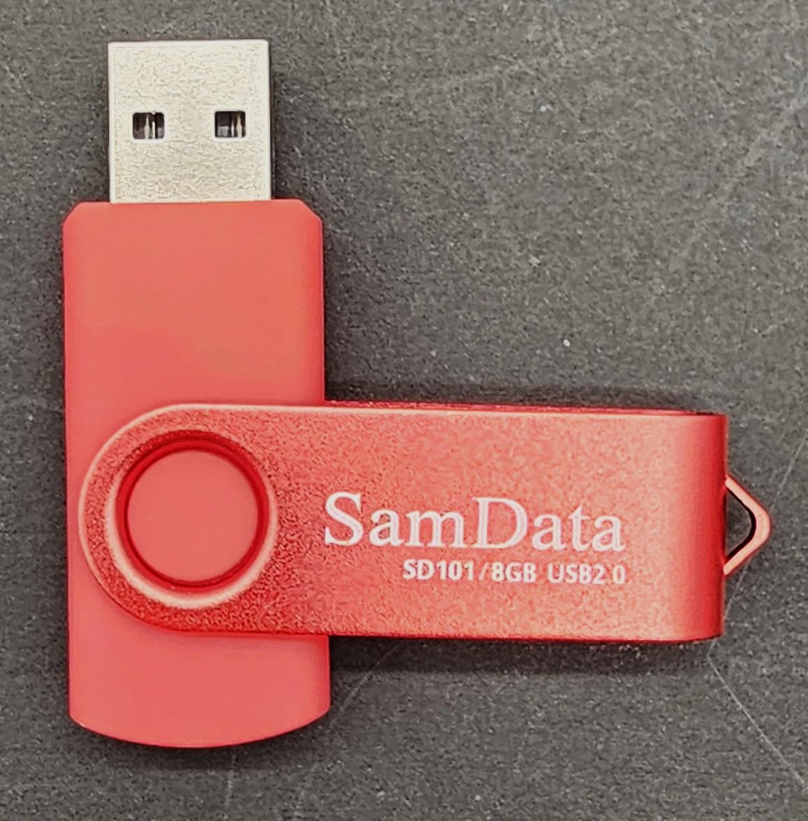 SamData 128GB USB Flash Drives 1 Pack 128GB Thumb Drives Memory Stick Jump Drive with LED Light for Storage and Backup (1 Pack Red) customer photo 2