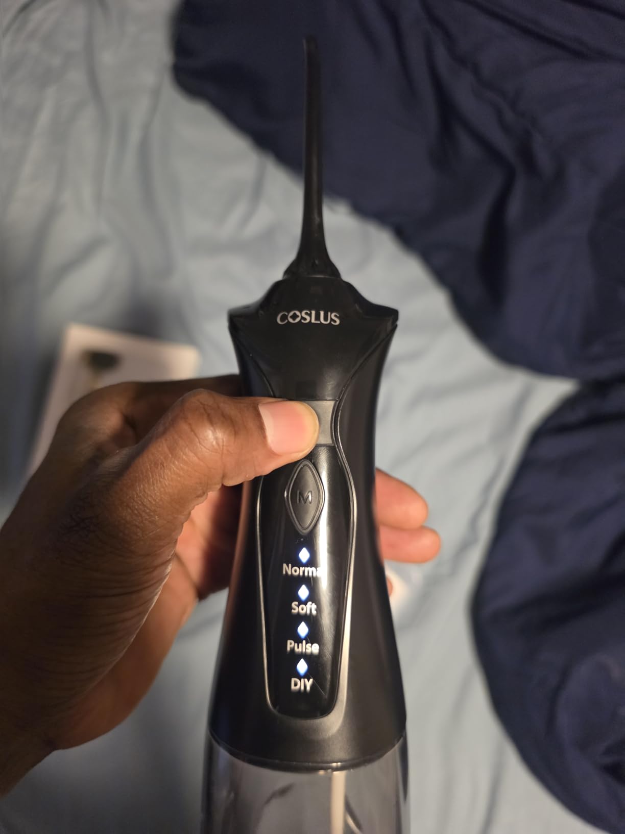 COSLUS C30 Portable Water Dental Flosser Pick Teeth, Upgraded DIY Mode customer photo 2