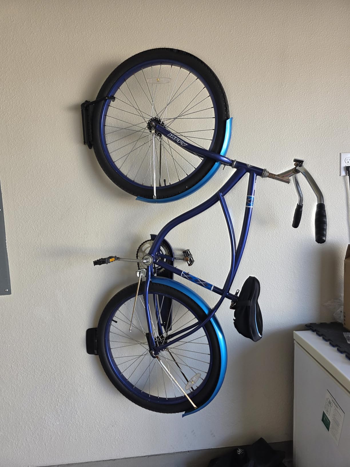 monTEK Swivel Bike Wall Mount, Bike Hangers for Garage, 2 Pack customer photo 2