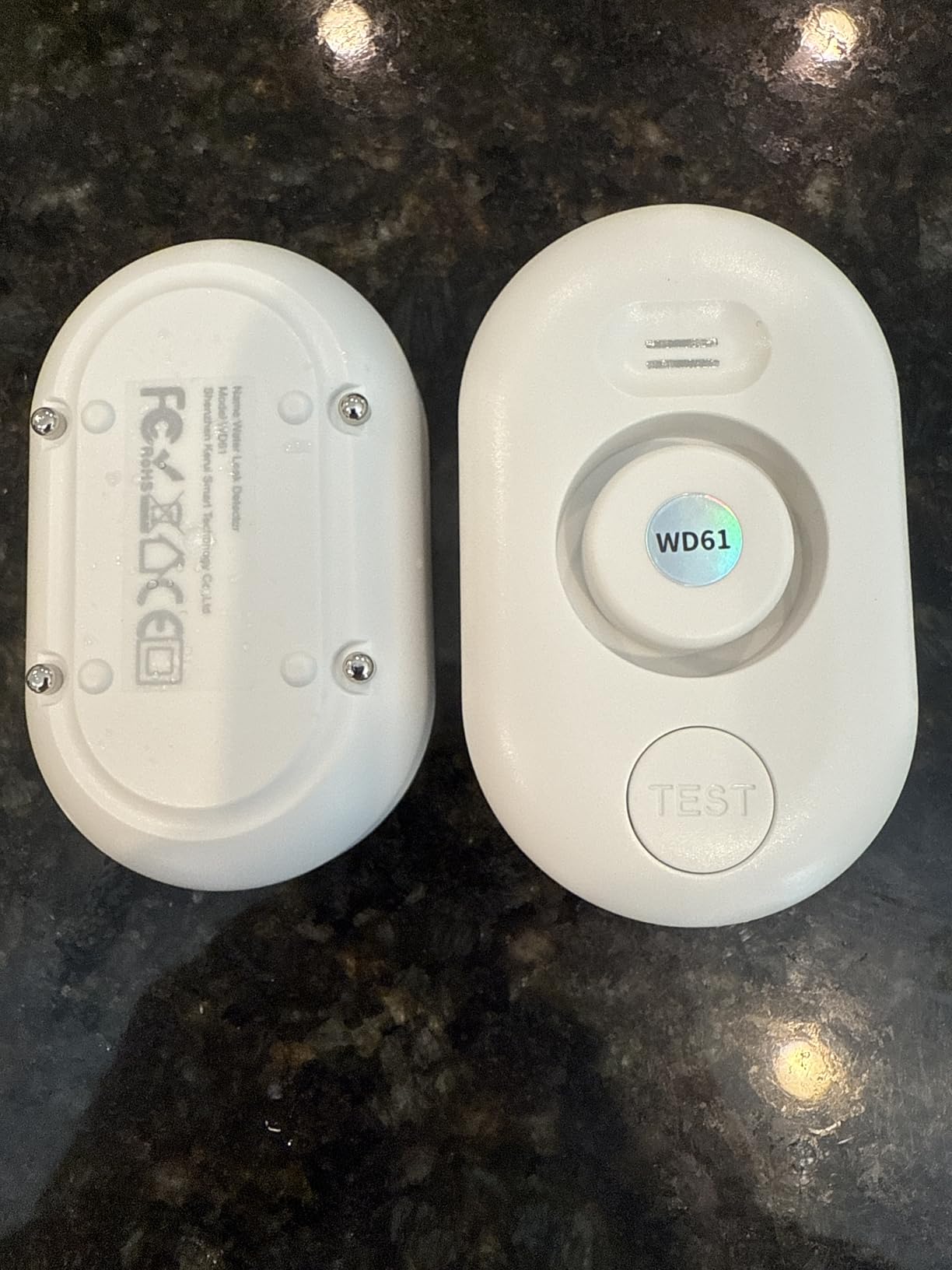 5 Pack Water Leak Detectors for Home, 100dB Water Sensor Alarm for Basement customer photo 2
