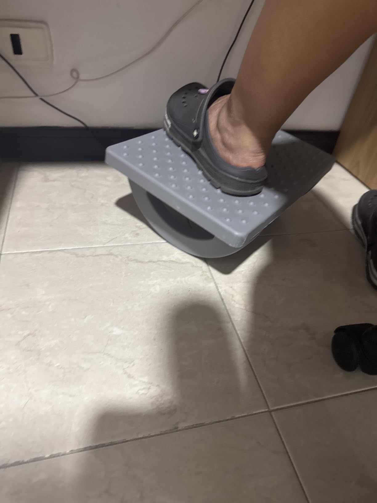 CasaZenith Foot Rest Under Desk at Work, Foot Stools for Under Office Desk customer photo 1
