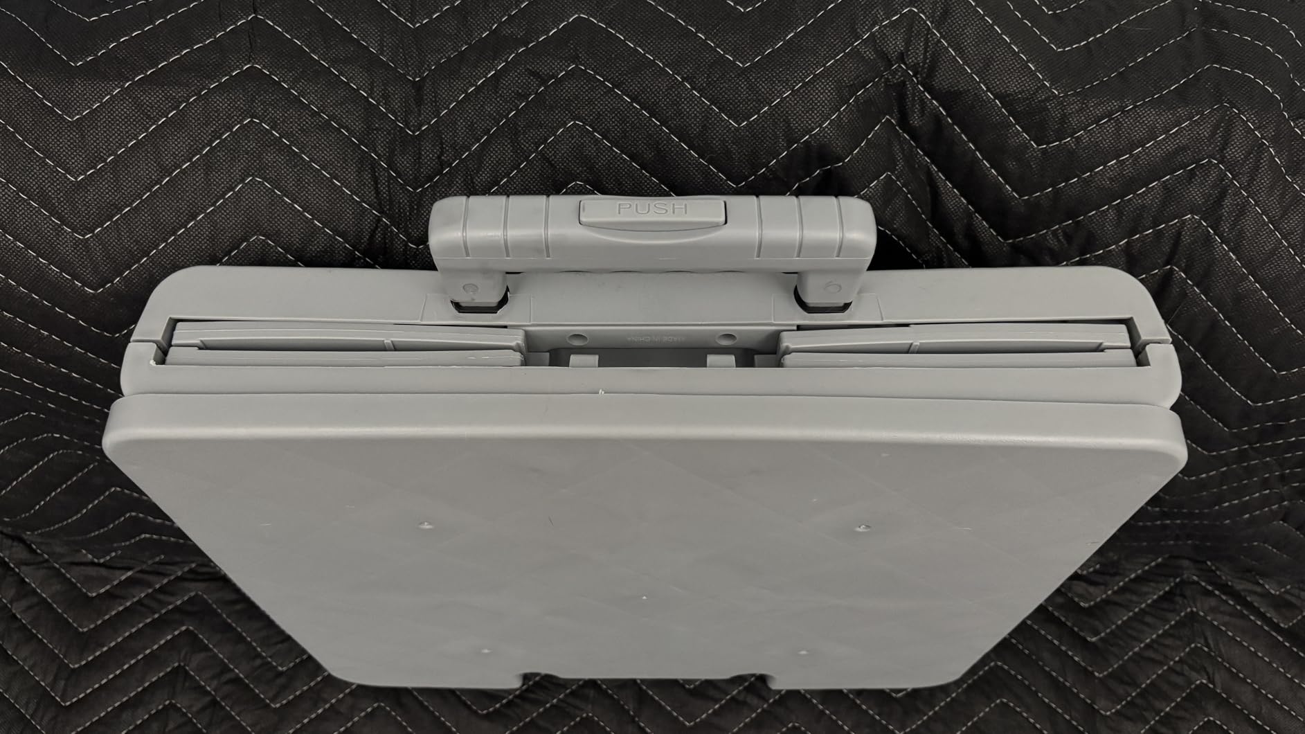 MaxWorks Collapsible Rolling Utility Cart with Lid 80 lb Capacity Folding Dolly with Telescoping Handle Heavy Duty Plastic Crate on Wheels for Shopping Office and Teachers (50876) customer photo 1