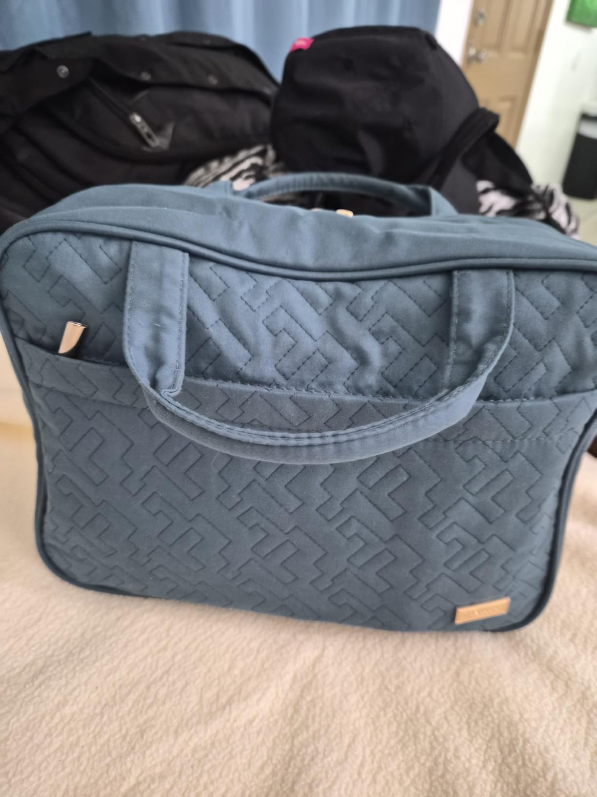 NISHEL Travel Toiletry Bag for women, Portable Hanging makeup Organizer customer photo 2