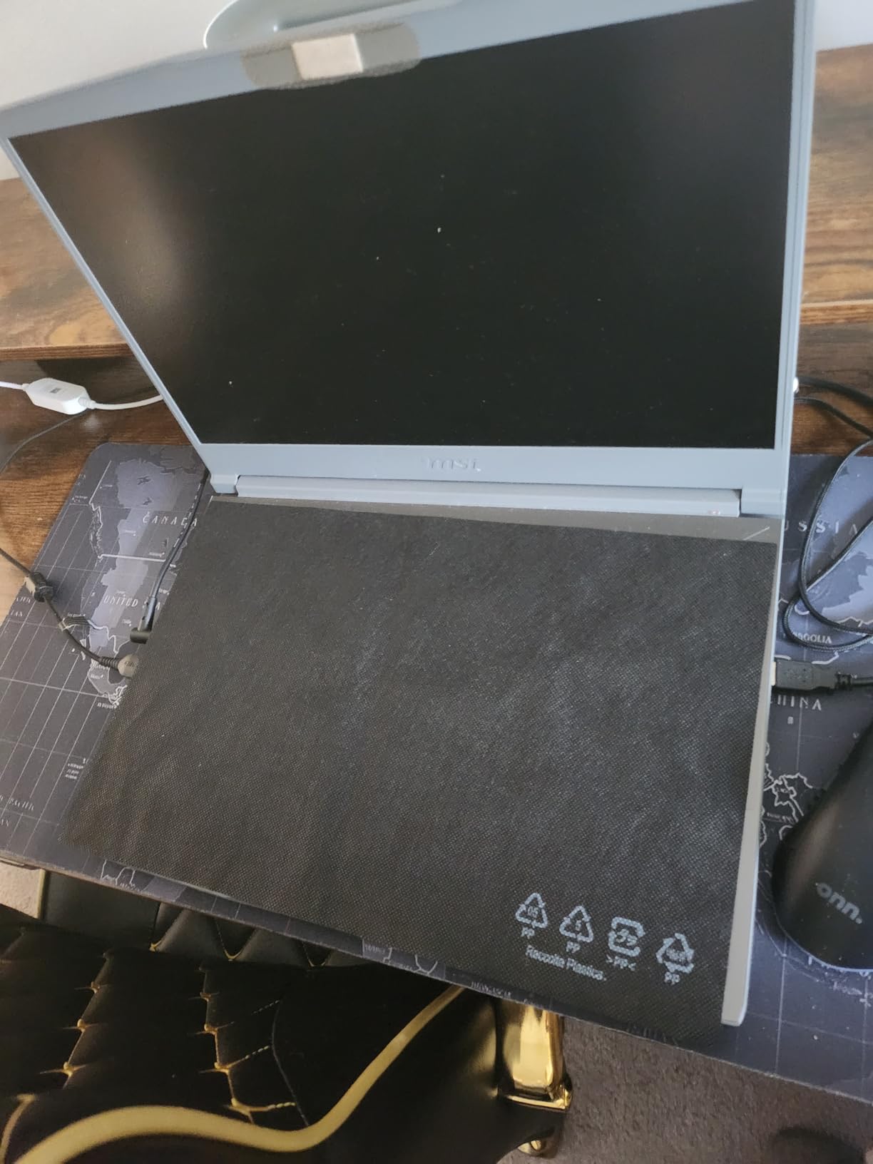 msi Thin 15 15.6” 144Hz FHD Gaming Laptop: Intel Core i7-12650H, NVIDIA Geforce RTX 4050, 16GB DDR5, 512GB NVMe SSD, Cooler Boost 5, Win 11: Black B12VE-2023US customer photo 2