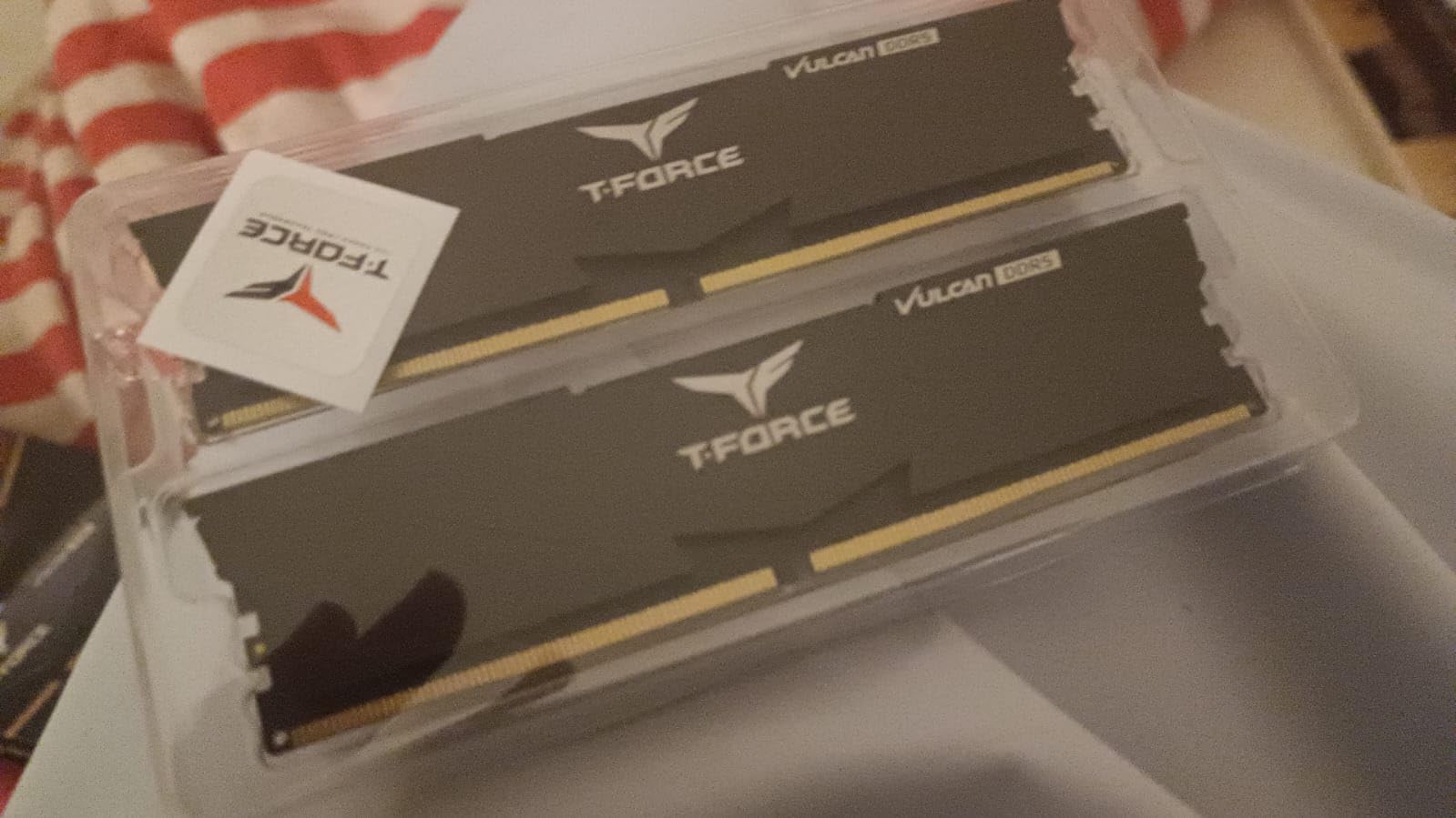 TEAMGROUP T-Force Vulcan ECO DDR5 32GB (2x16GB) 6000MHz (PC5-48000) CL30 Desktop Memory Module Ram for 600 700 Series Chipset XMP 3.0 Silver FLESD532G6000HC30DC01… customer photo 1