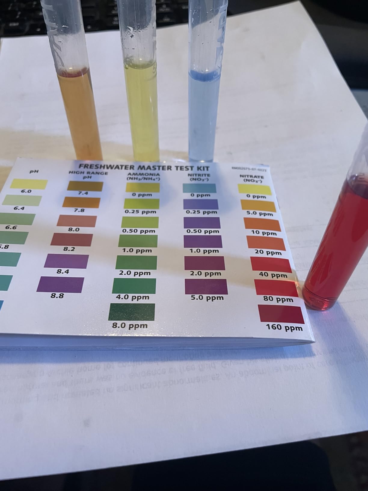 7 Way Aquarium Test Strips, 125 Strips for Fish Tank & Pond Test Kit customer photo 2