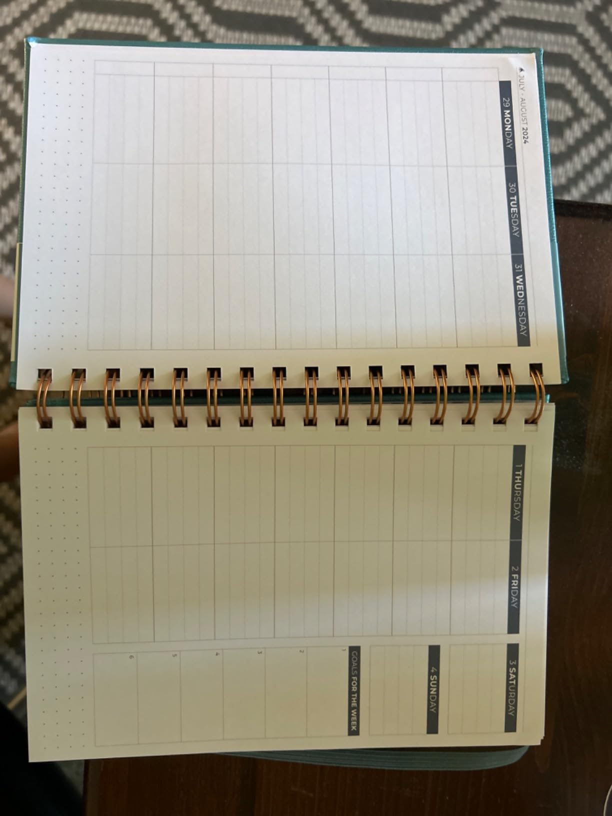 Clever Fox Academic Student Planner 2026-2027, School, College Aquamarine customer photo 1