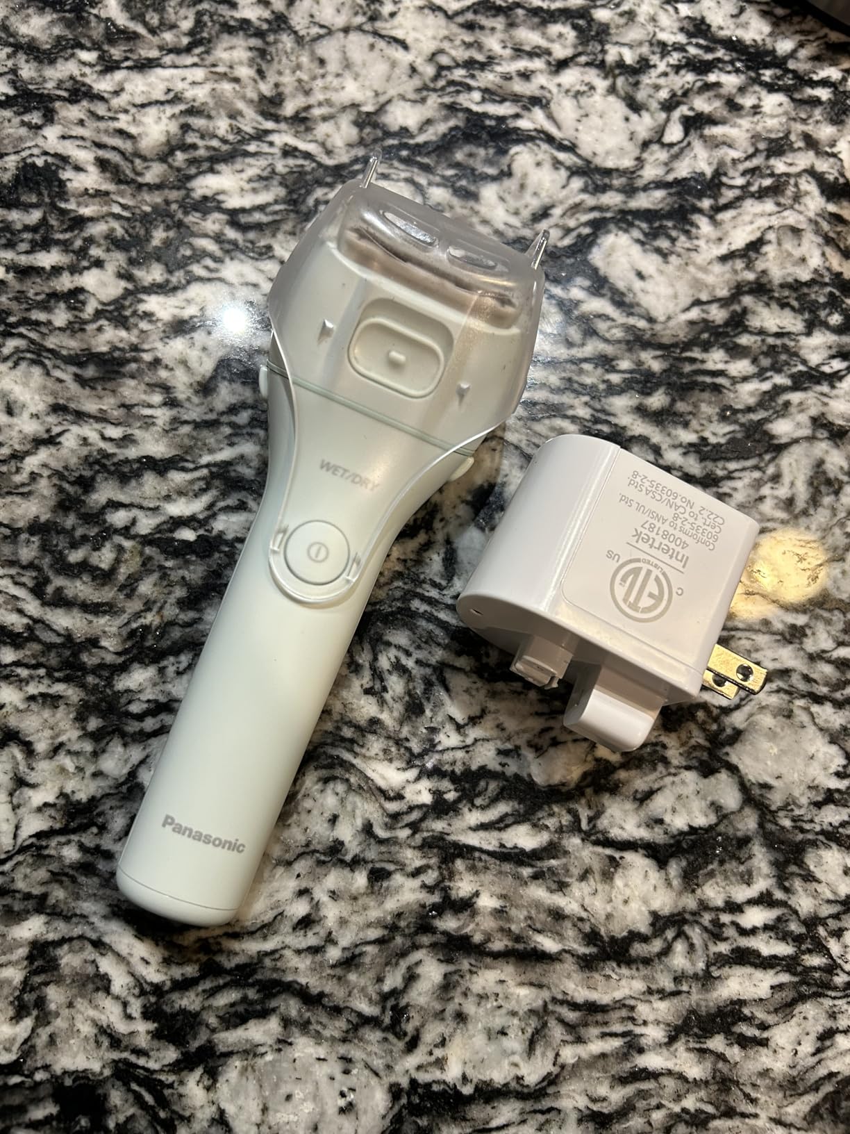 Panasonic Electric Bikini Trimmer, Waterproof Full-Body Cordless Electric Razors for Women Legs with Bikini Attachments, 3 Hypoallergenic Blades, for Travel, Shower, and Everyday Use - ES-AWL6AG customer photo 1
