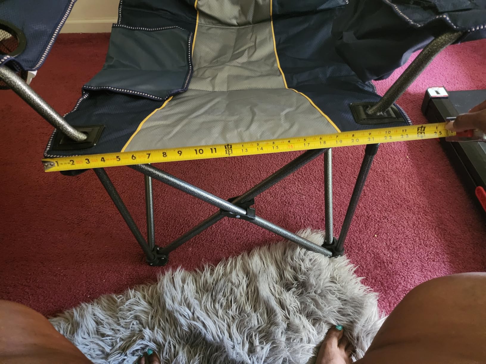 ALPHA CAMP Oversized Fully Padded Camping Chairs with Lumbar Support customer photo 1