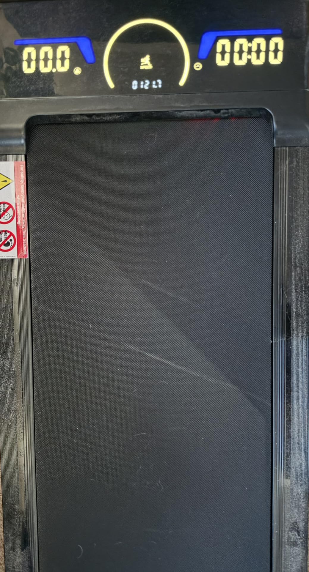 Walking Pad Treadmill 12% Auto Incline, Under Desk Treadmill customer photo 1