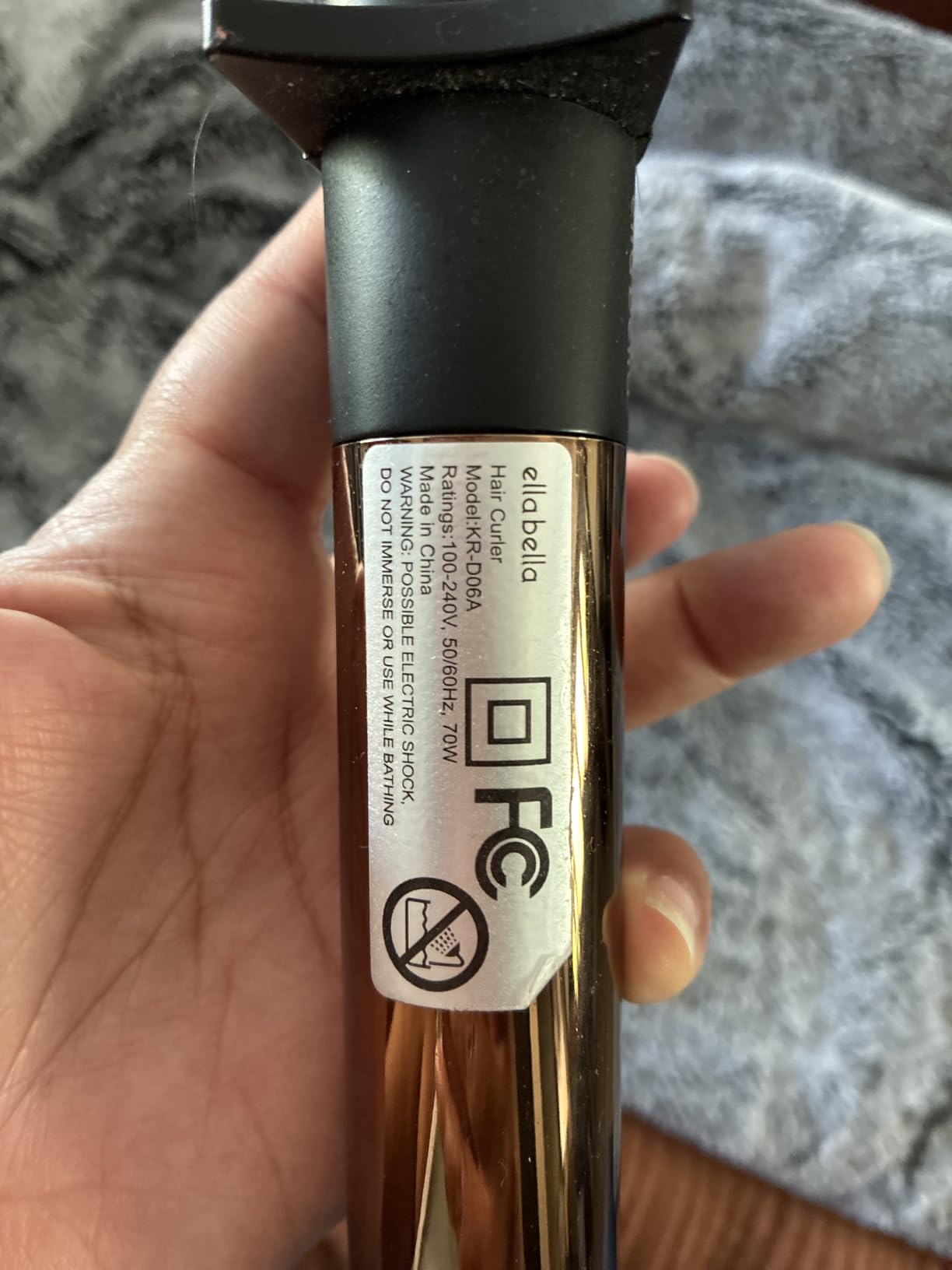 ELLA BELLA® Curling Iron 1.5