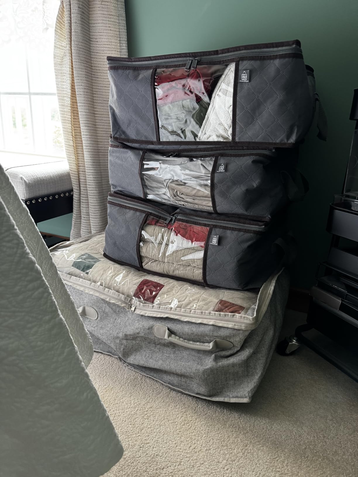 8 Pack XXL & Jumbo Space Saver Vacuum Storage Bags customer photo 1