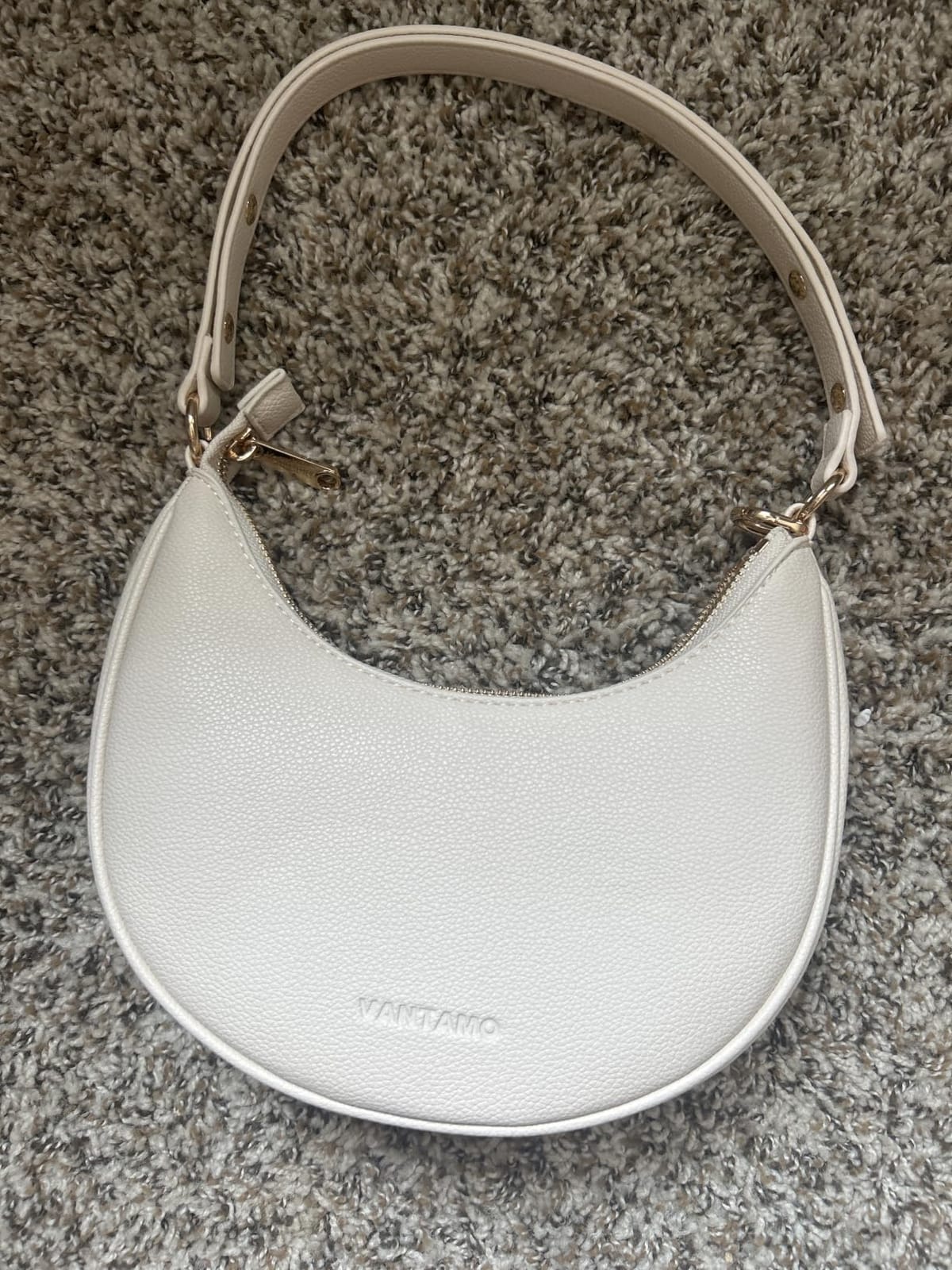 Vantamo Crescent Bags For Women with RFID Protection, Half Moon Clutch Purses for Women with Anti-Theft Clip for Extra Safety customer photo 2