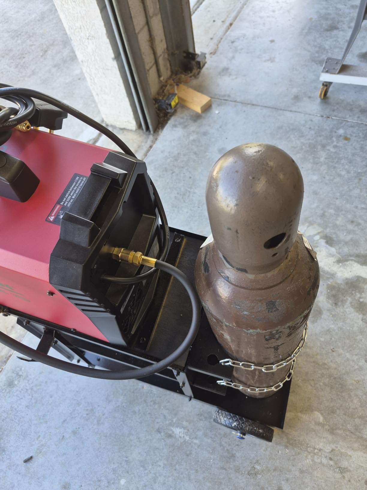 TOOLIOM 3-Tier Welding Cart with Tilted Top, 260 lb Capacity customer photo 2